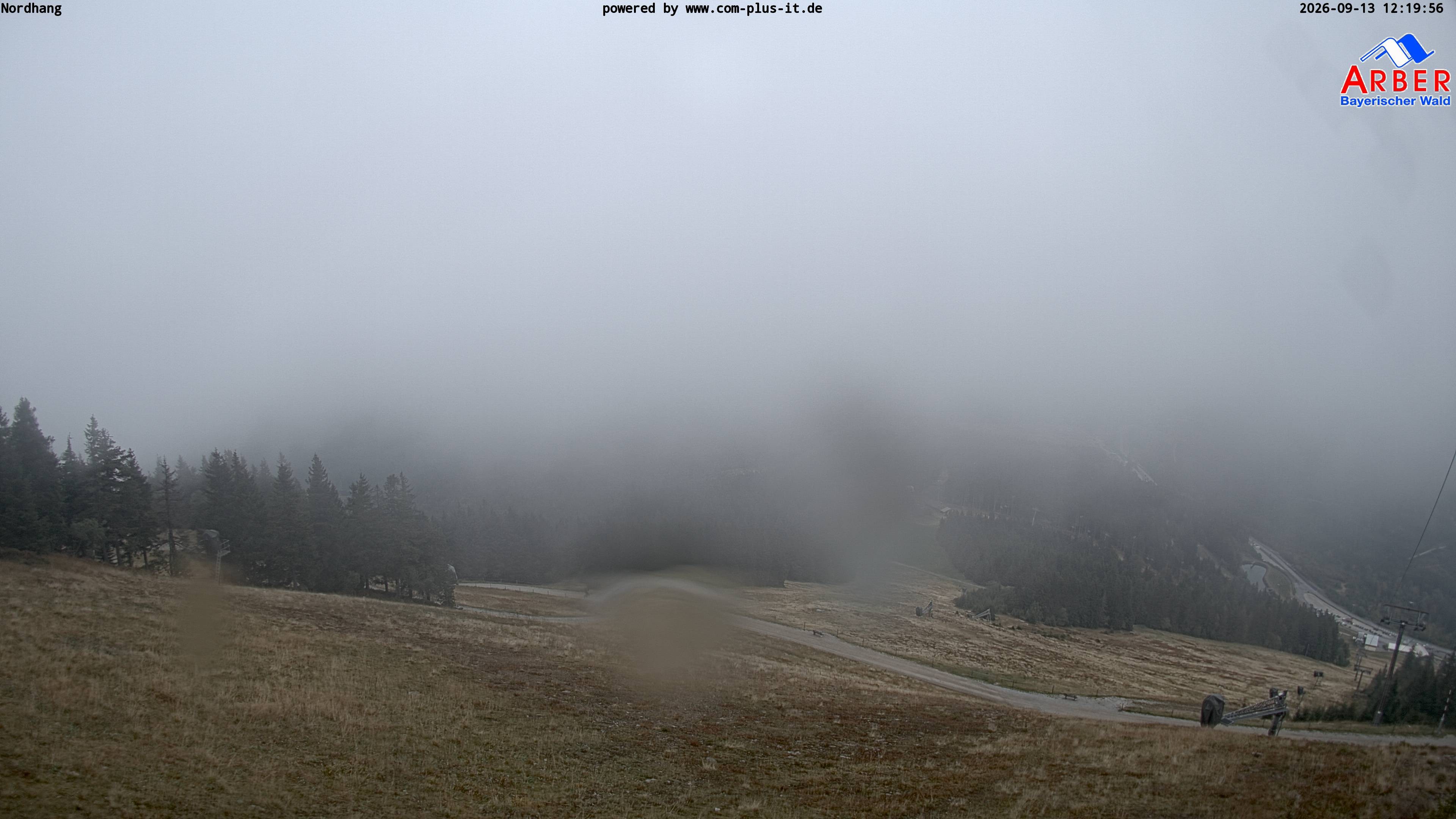 Archiv Foto Webcam Großer Arber Blick nach Nordwesten