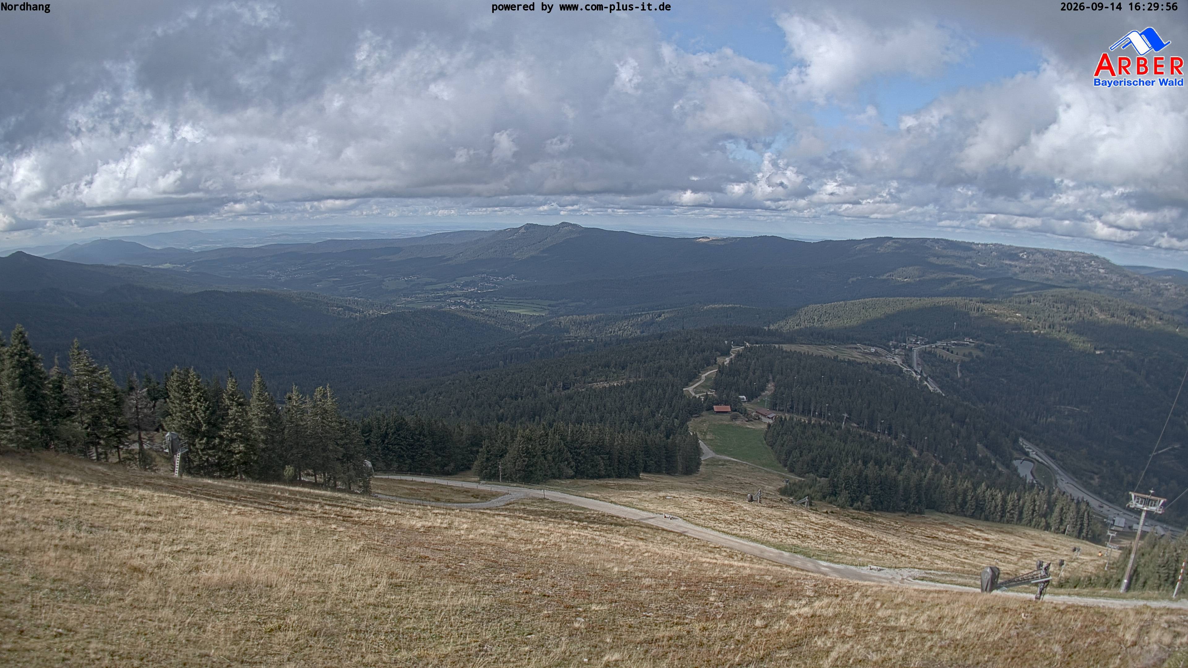Archiv Foto Webcam Großer Arber Blick nach Nordwesten