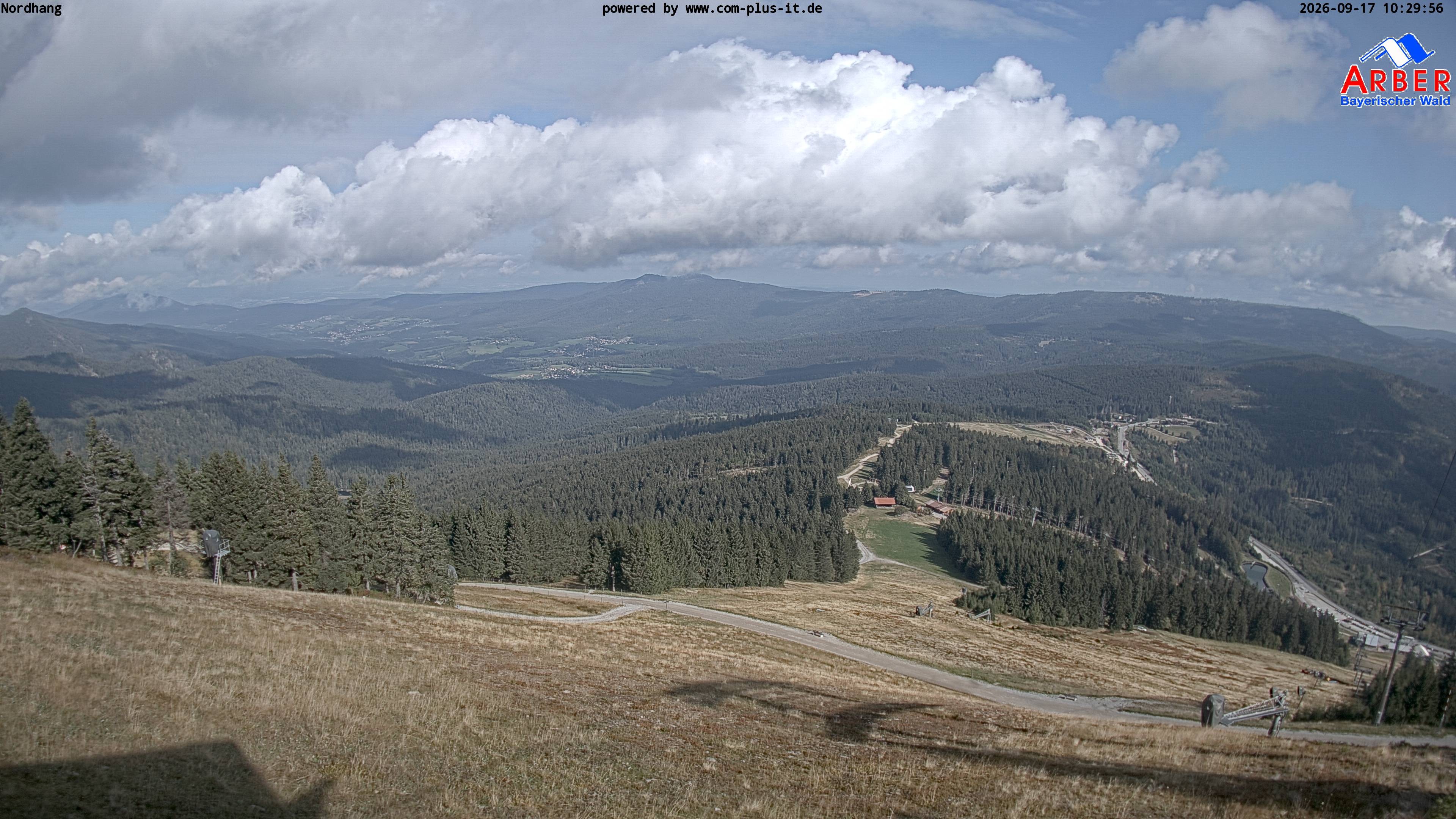 Archiv Foto Webcam Großer Arber Blick nach Nordwesten