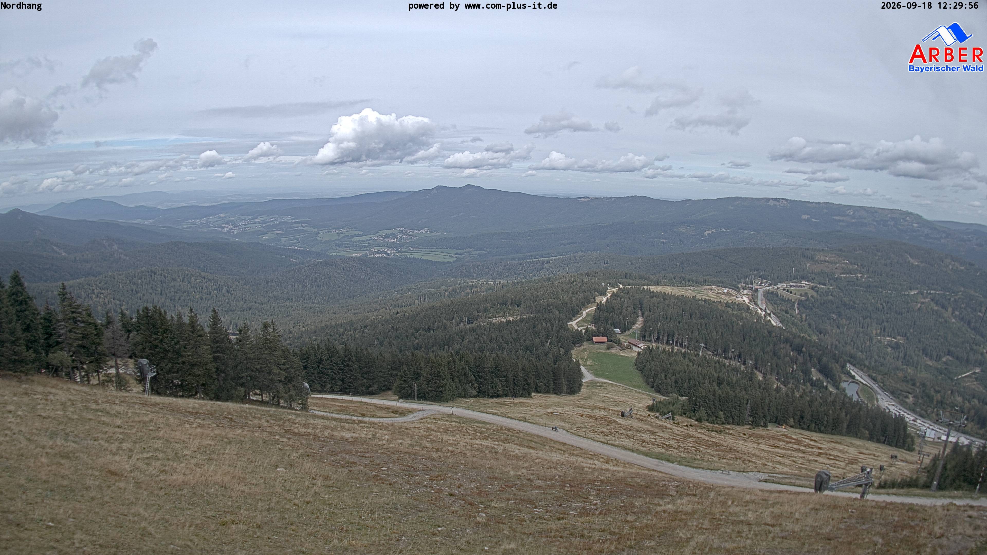 Archiv Foto Webcam Großer Arber Blick nach Nordwesten