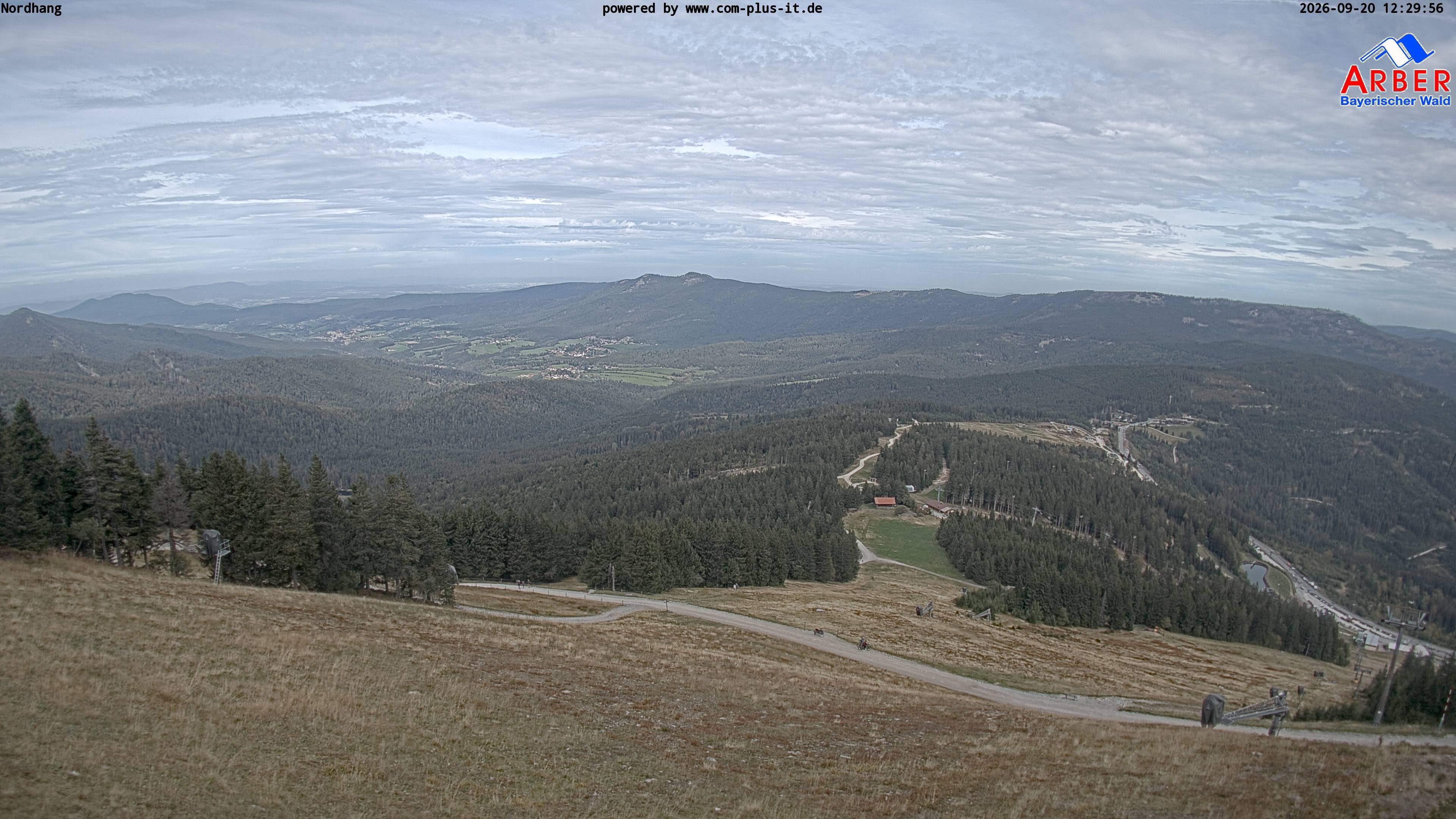 Archiv Foto Webcam Großer Arber Blick nach Nordwesten
