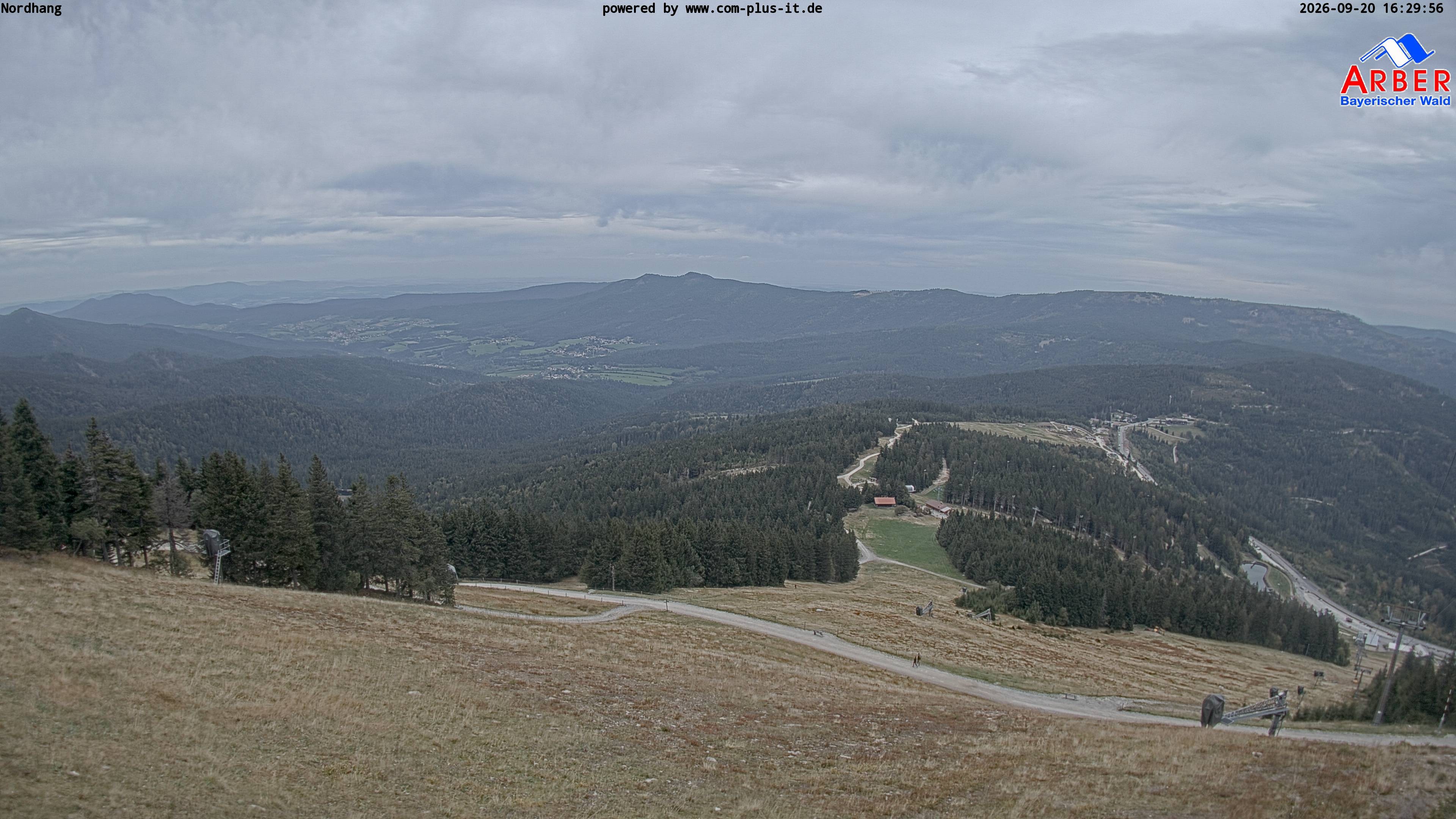 Archiv Foto Webcam Großer Arber Blick nach Nordwesten