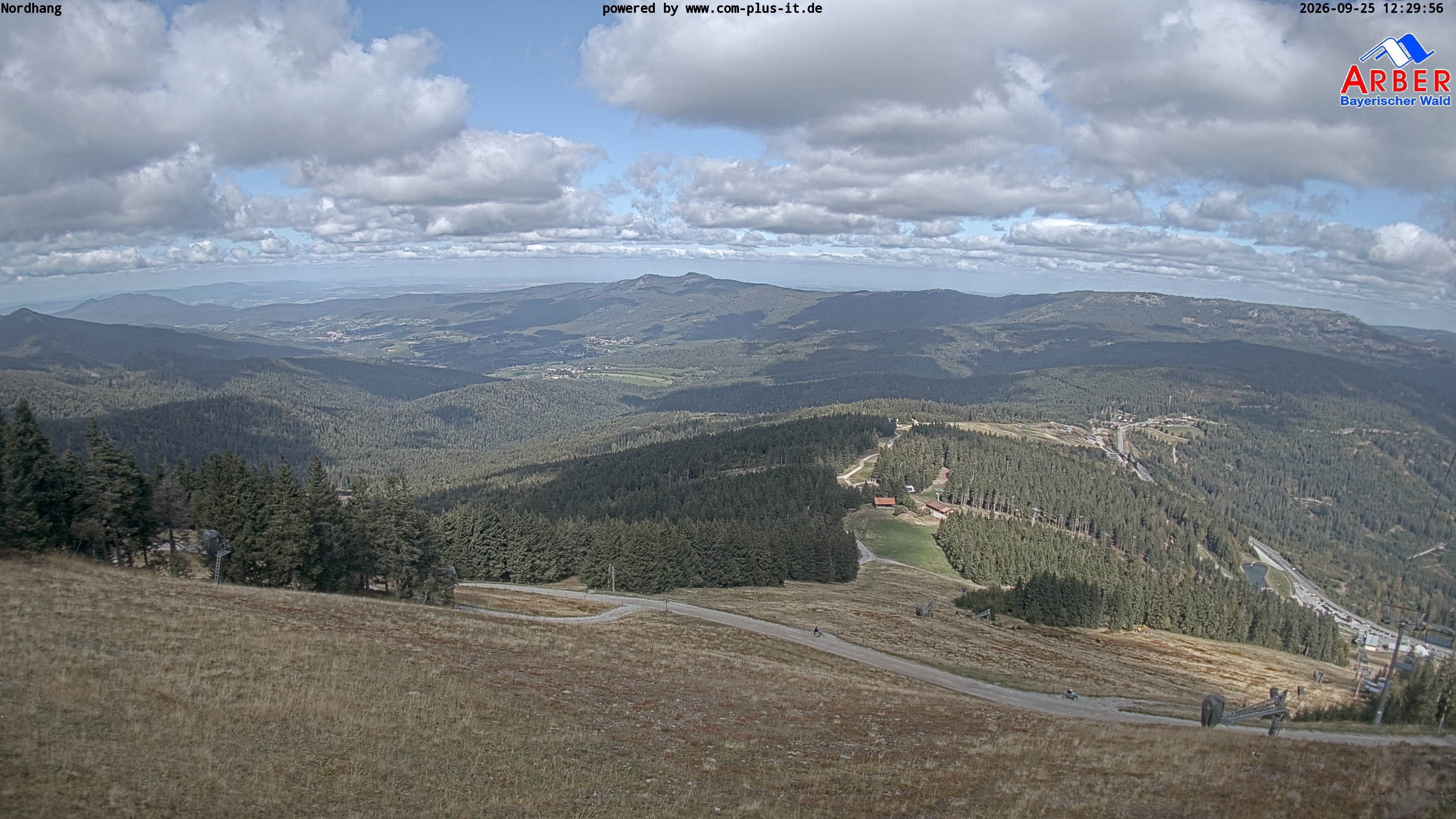 Archived image Webcam View from the Großer Arber