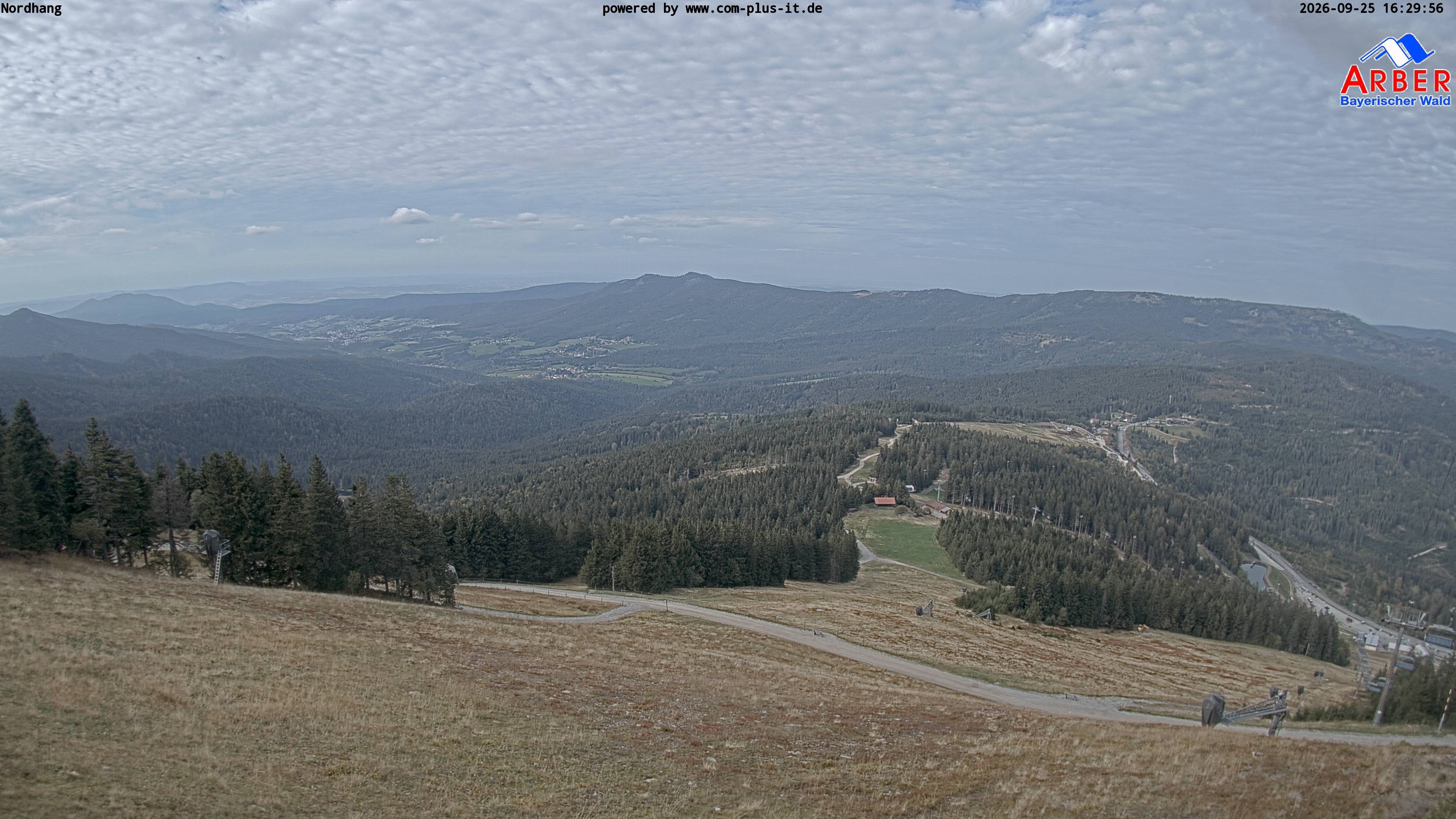 Archived image Webcam View from the Großer Arber
