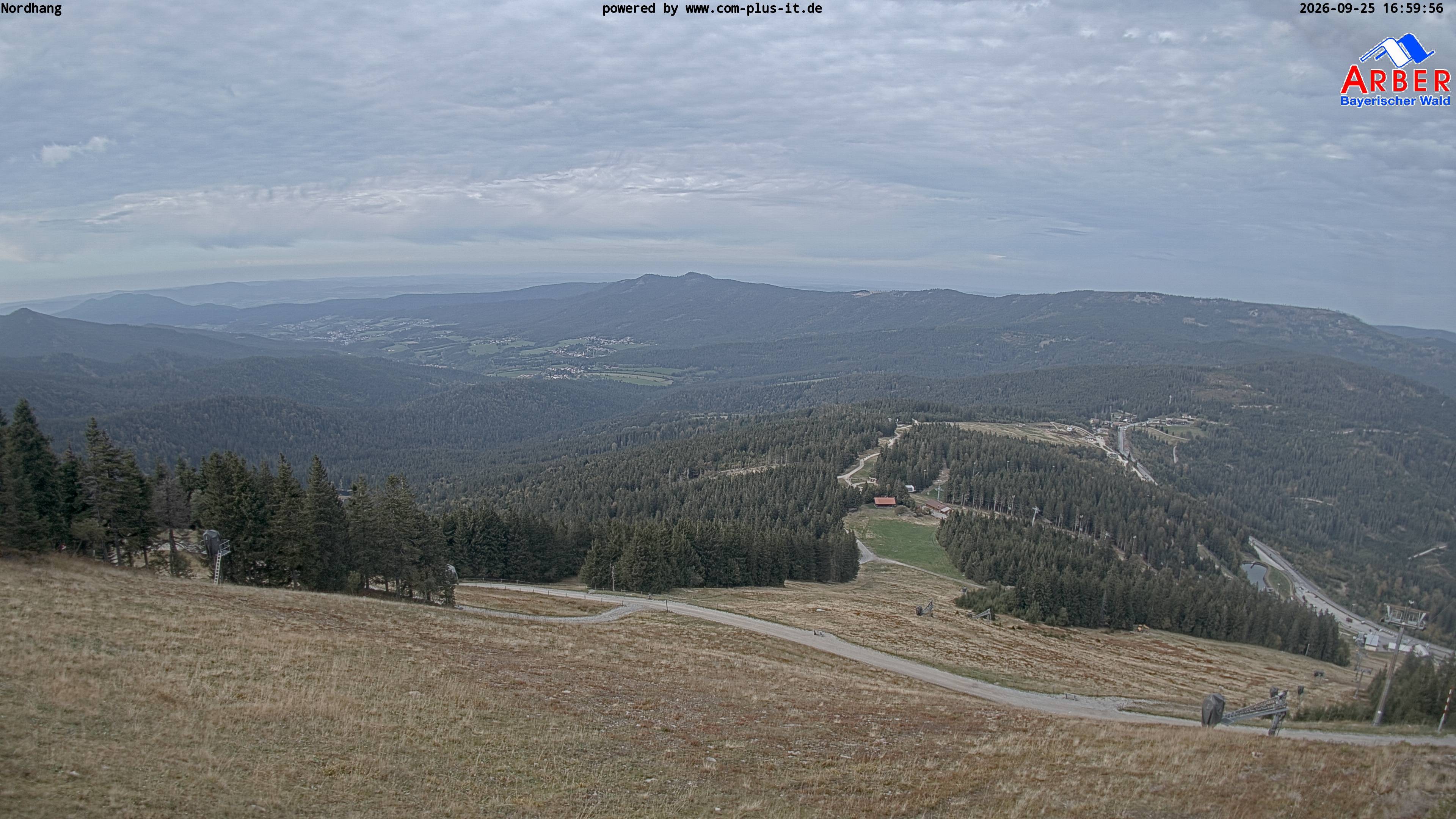 Archived image Webcam View from the Großer Arber