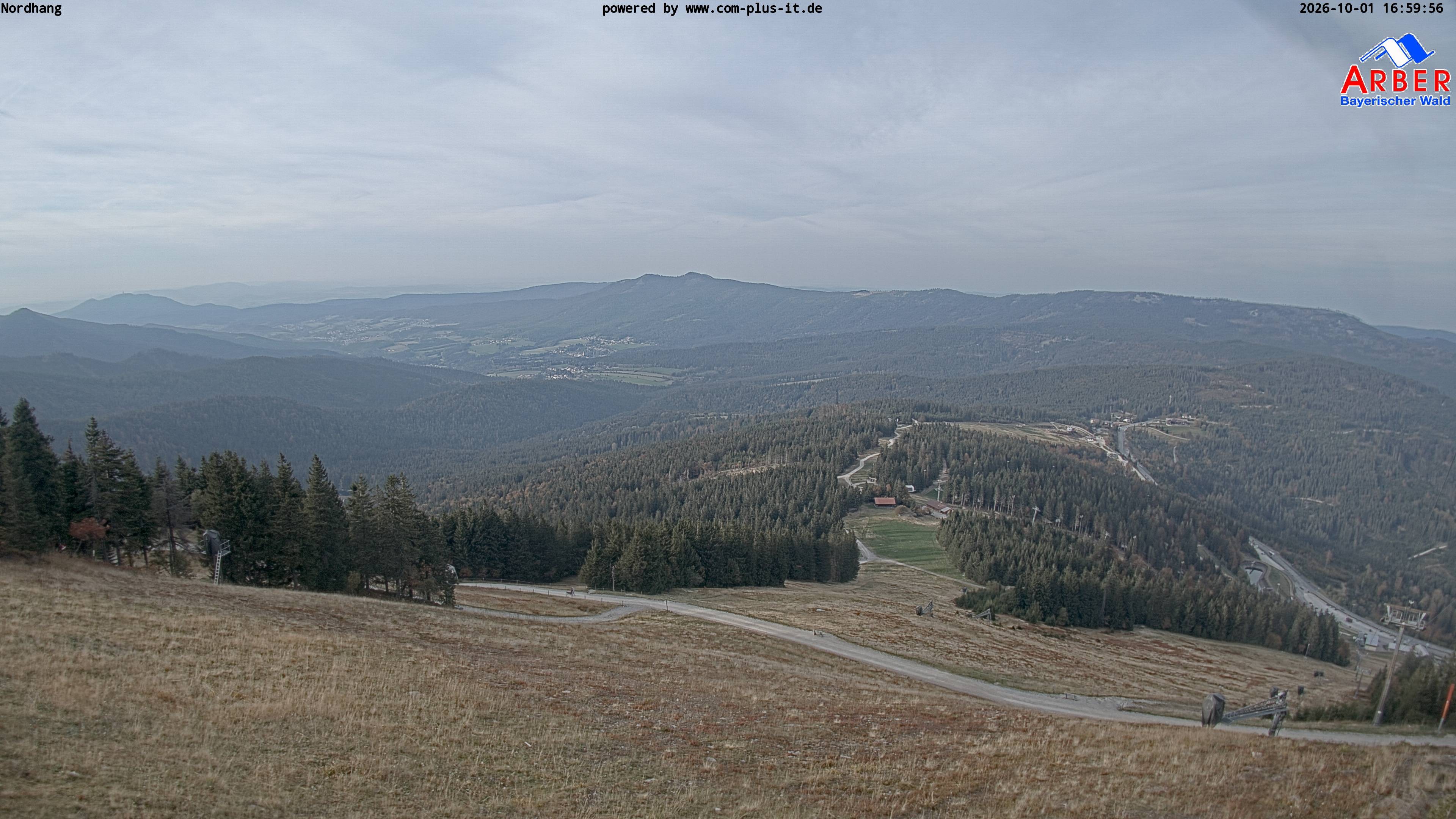 Archived image Webcam View from the Großer Arber