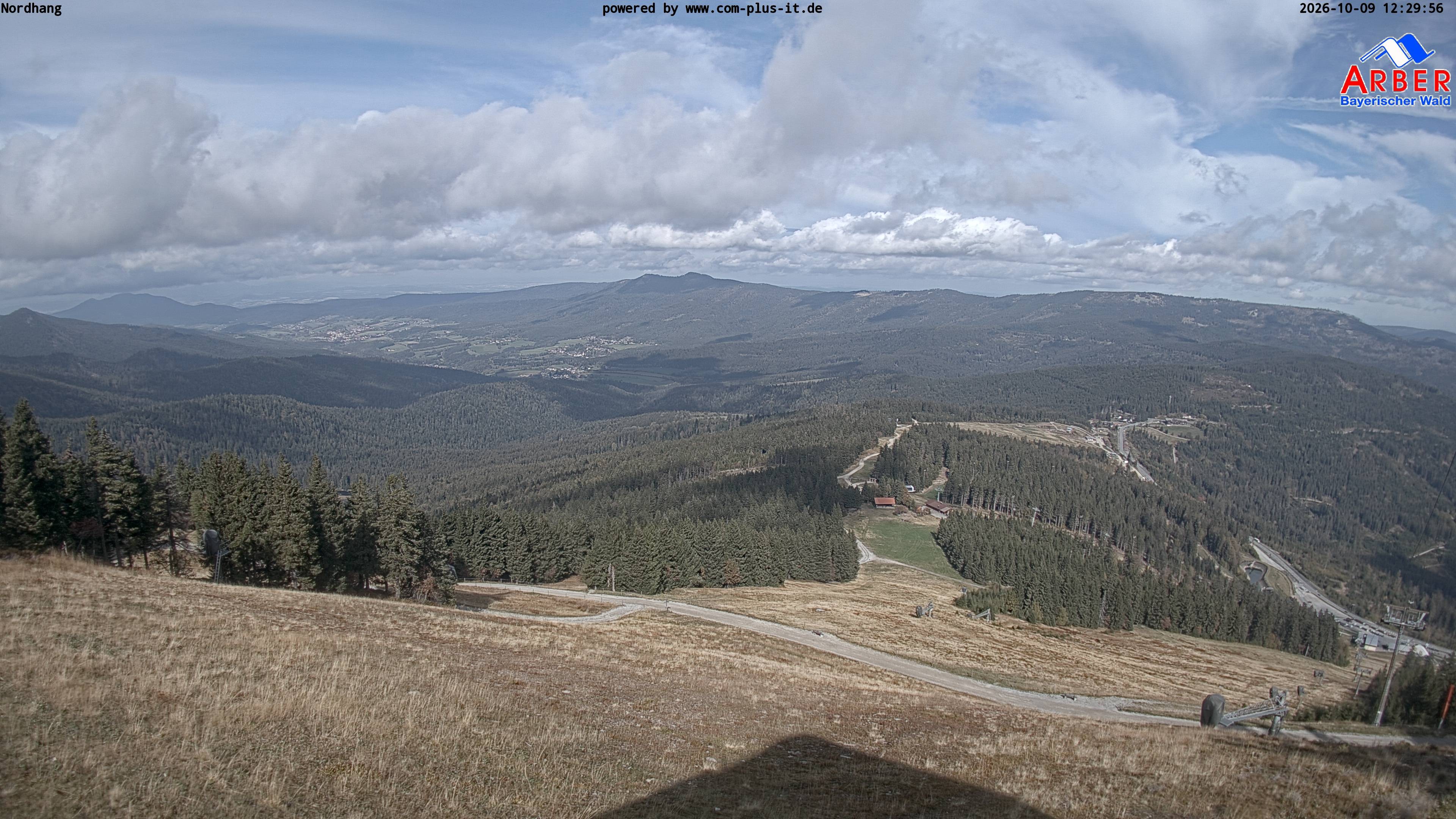 Archiv Foto Webcam Großer Arber Blick nach Nordwesten