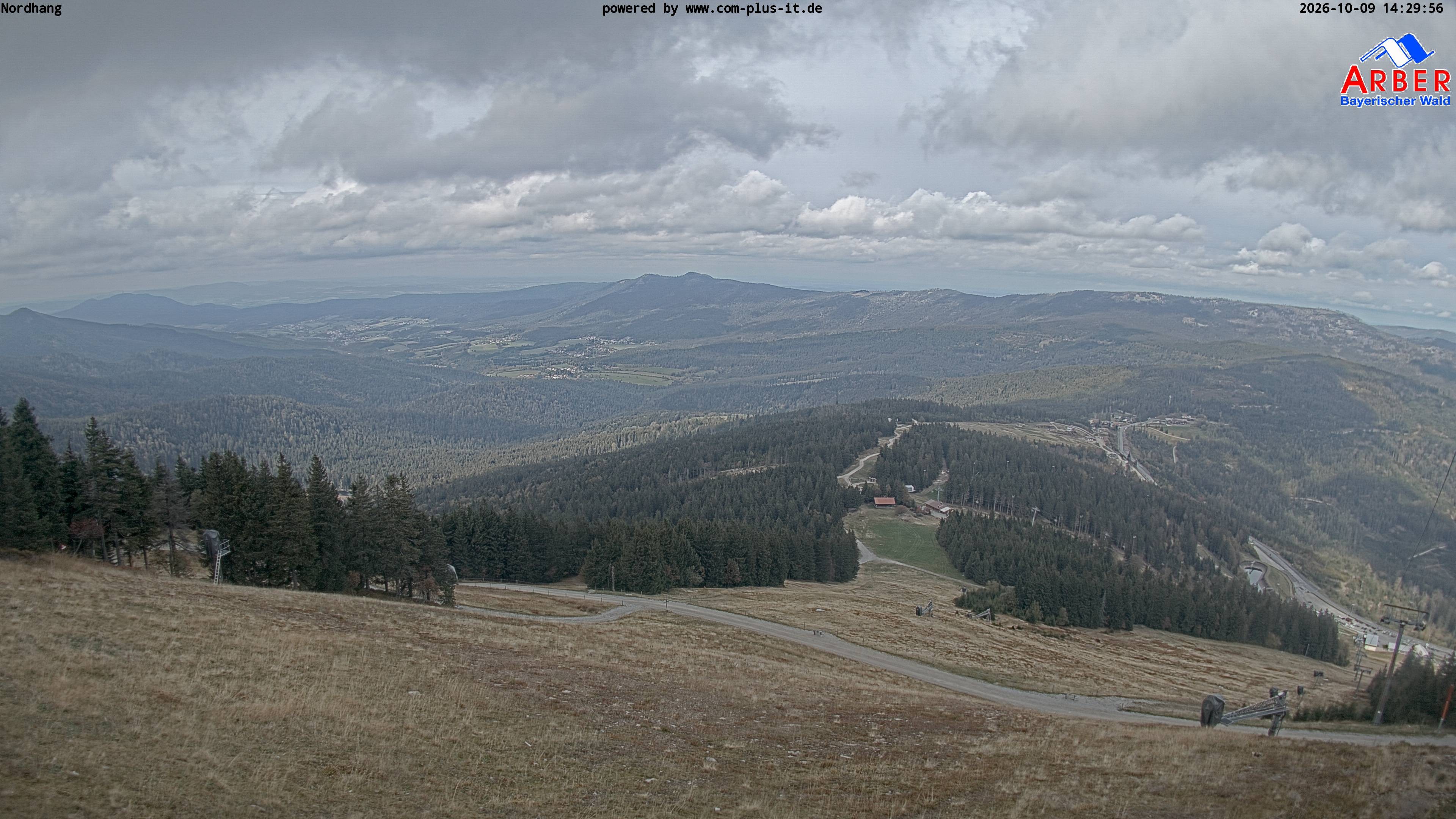Archiv Foto Webcam Großer Arber Blick nach Nordwesten