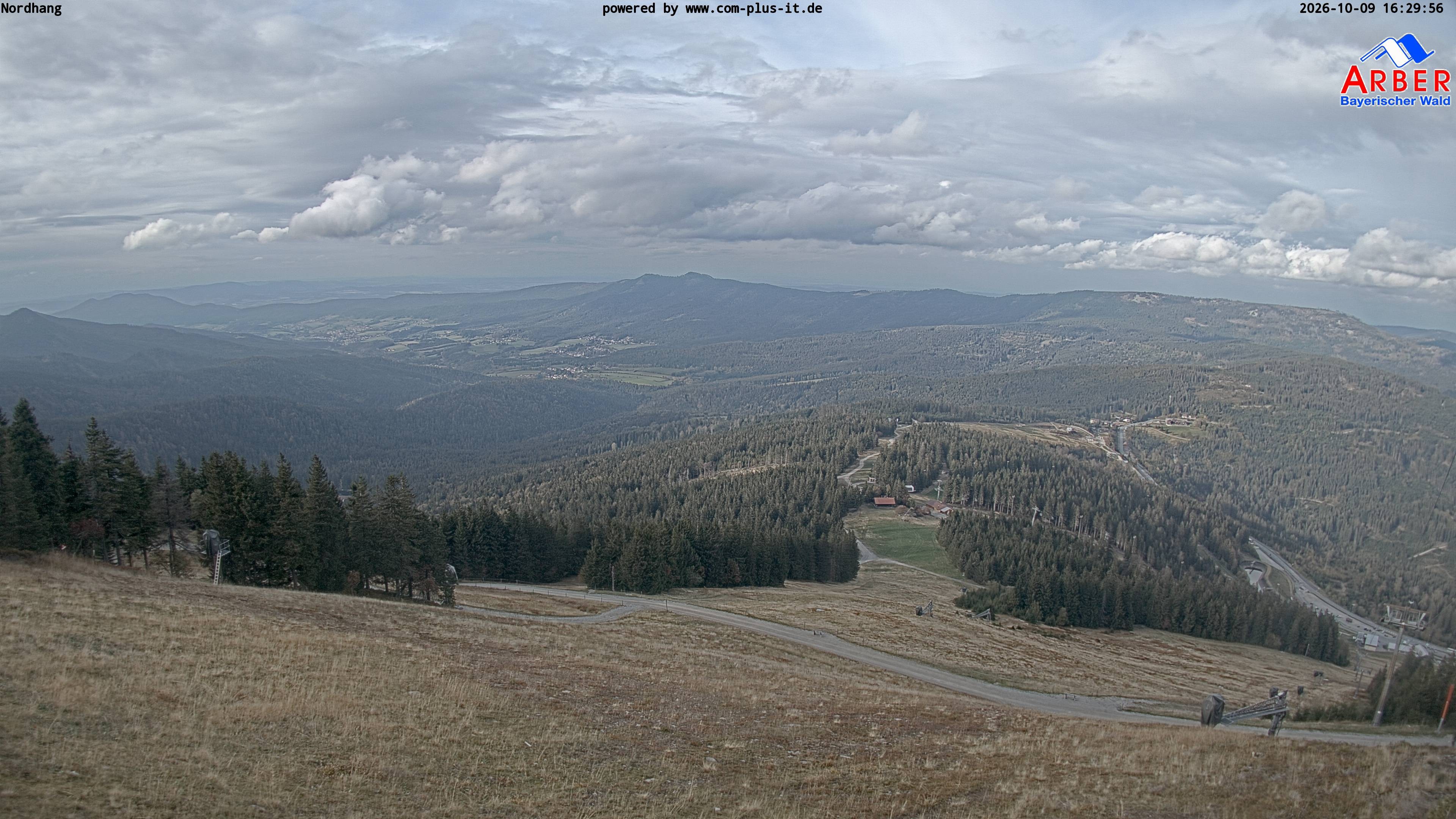 Archiv Foto Webcam Großer Arber Blick nach Nordwesten