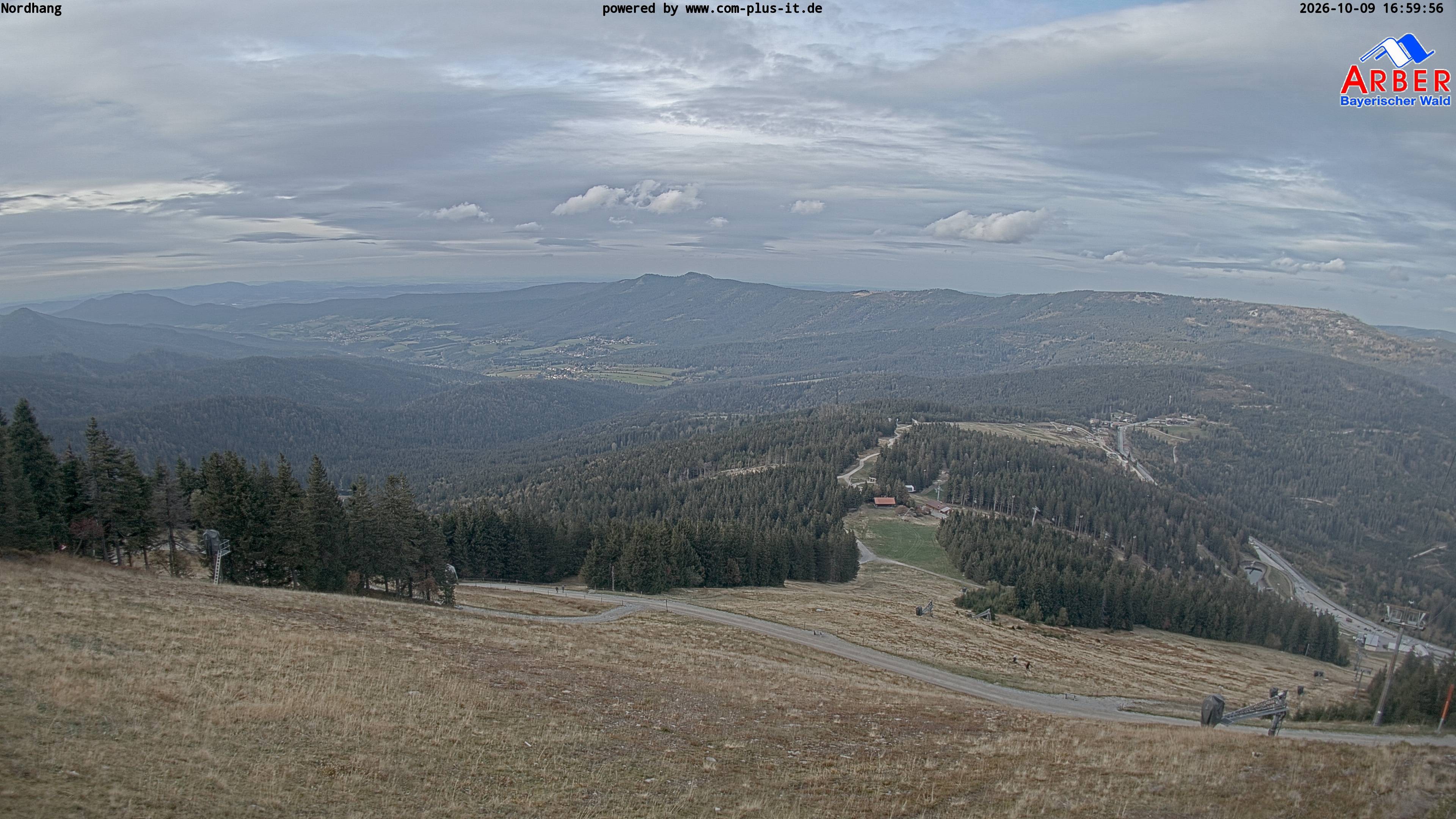 Archived image Webcam View from the Großer Arber