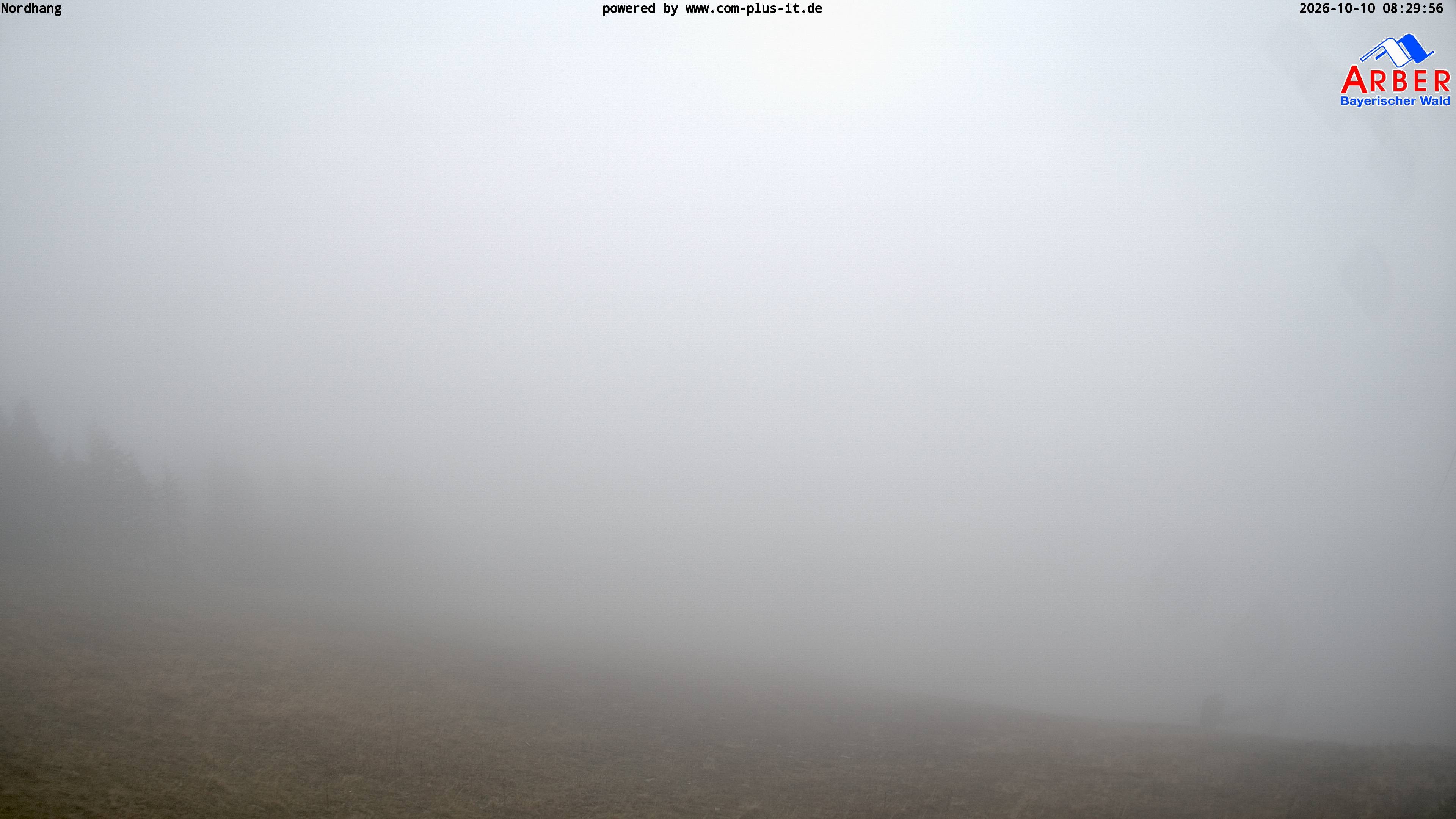 Archived image Webcam View from the Großer Arber