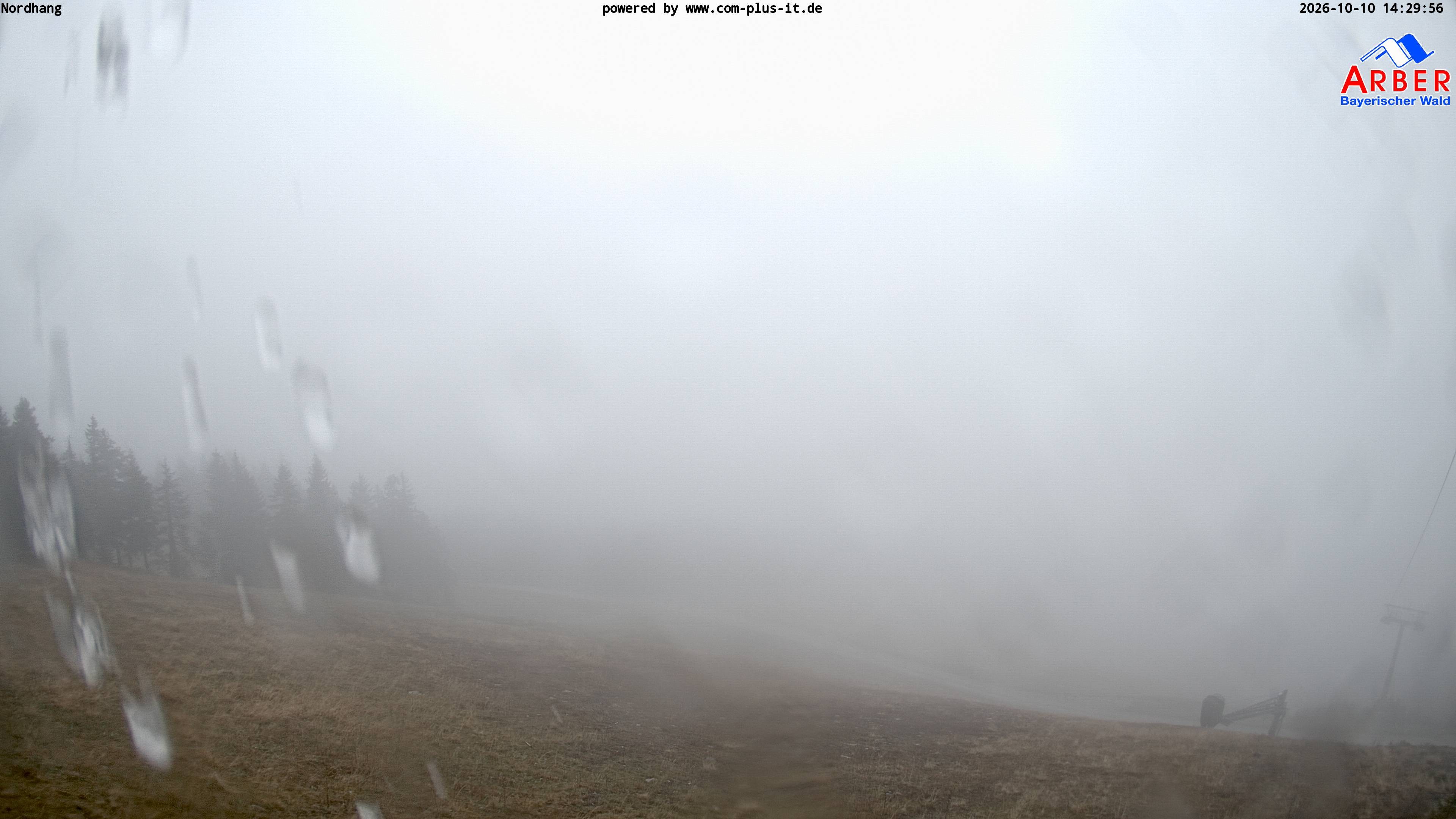 Archived image Webcam View from the Großer Arber