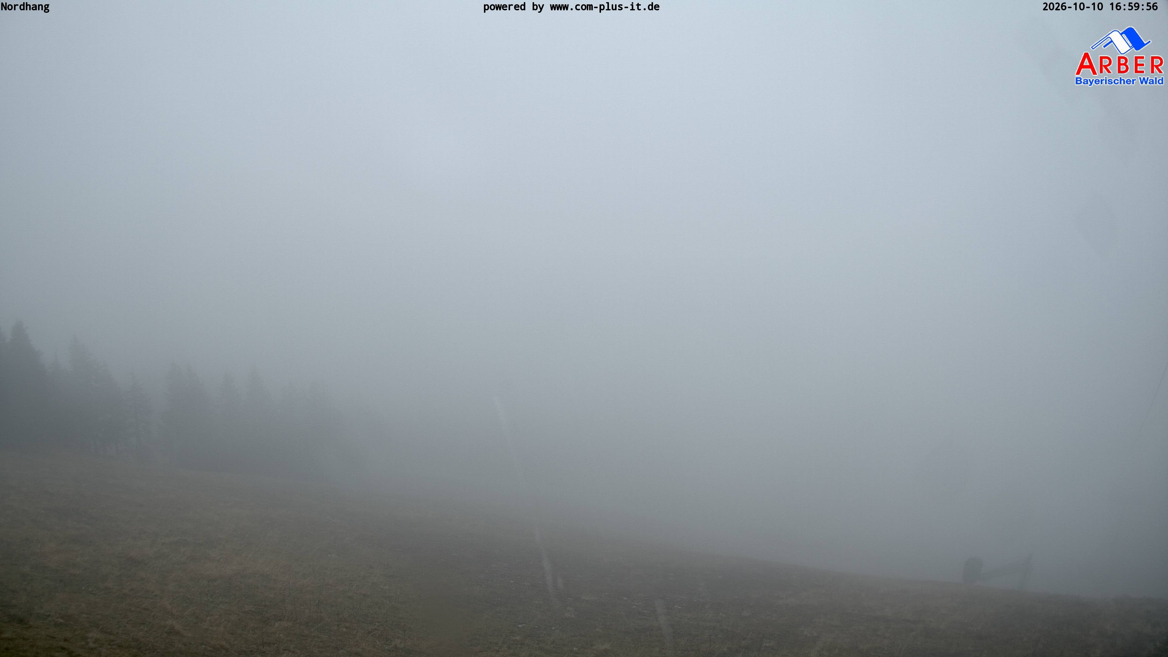 Archived image Webcam View from the Großer Arber