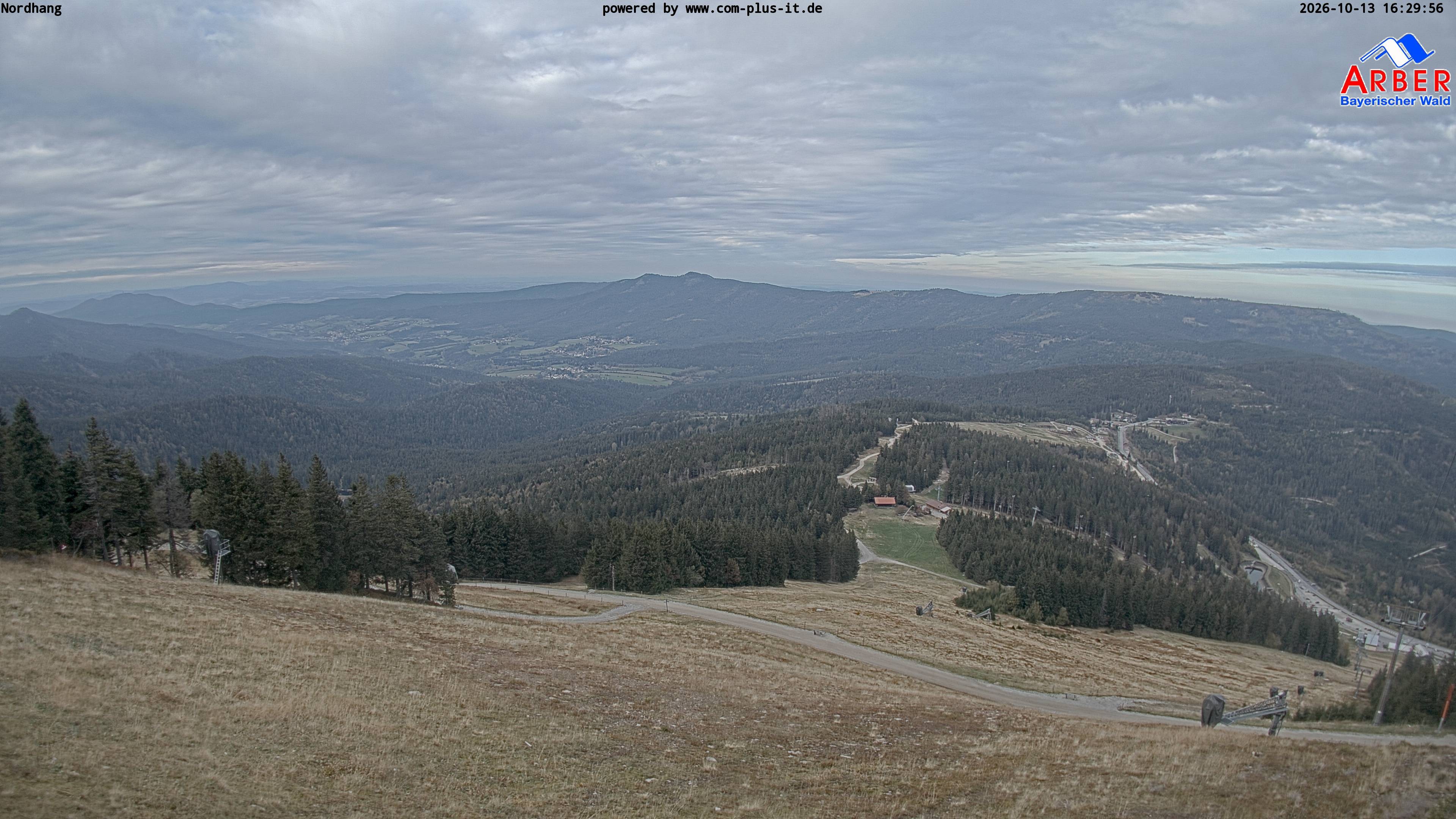 Archiv Foto Webcam Großer Arber Blick nach Nordwesten