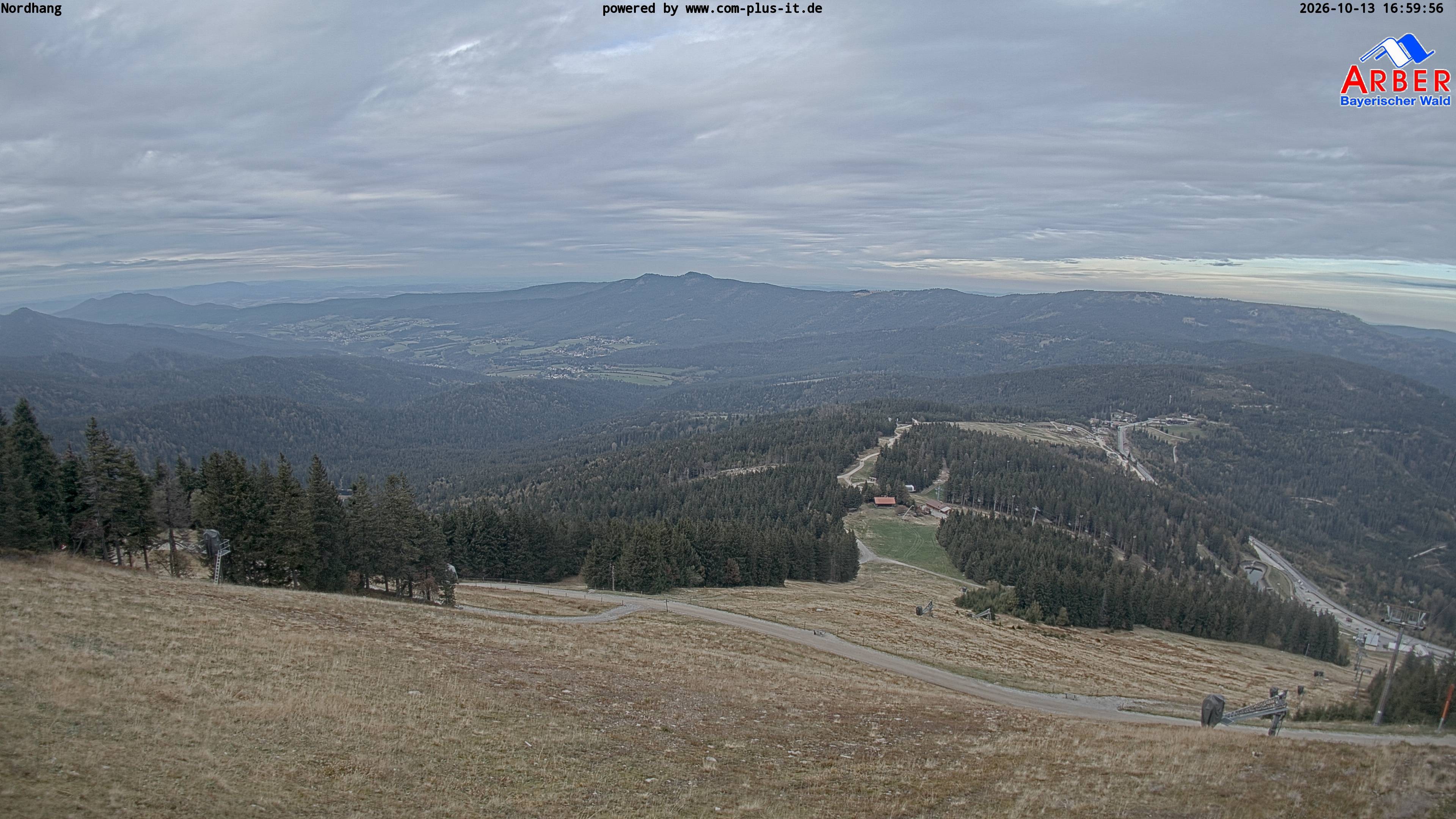 Archiv Foto Webcam Großer Arber Blick nach Nordwesten