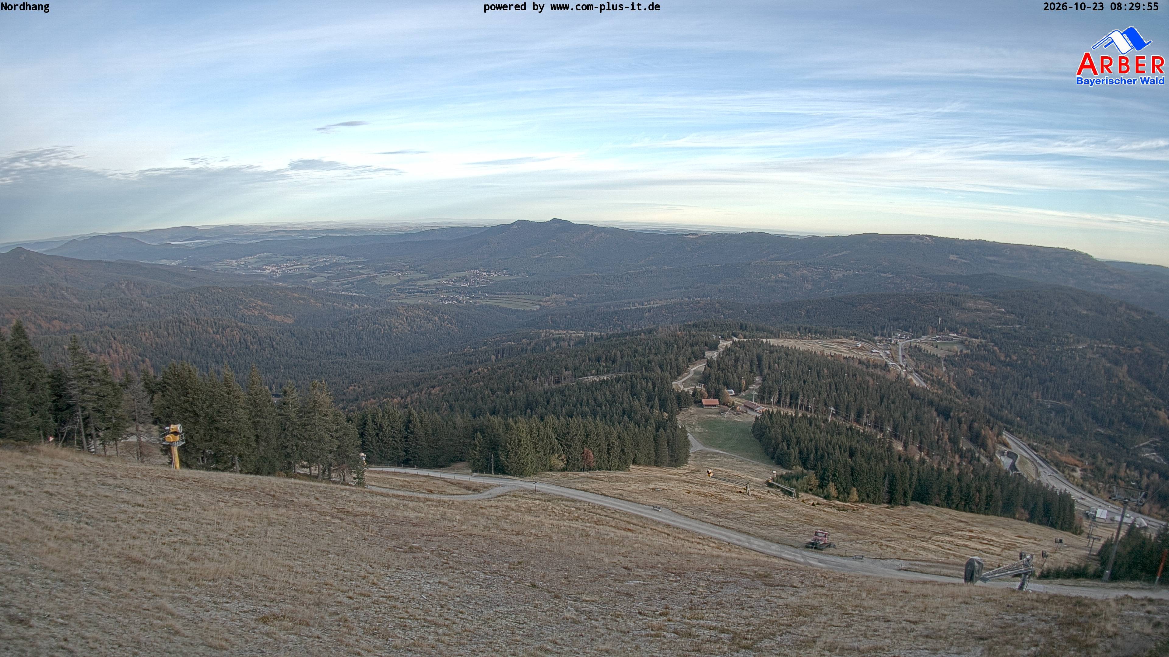 Archiv Foto Webcam Großer Arber Blick nach Nordwesten
