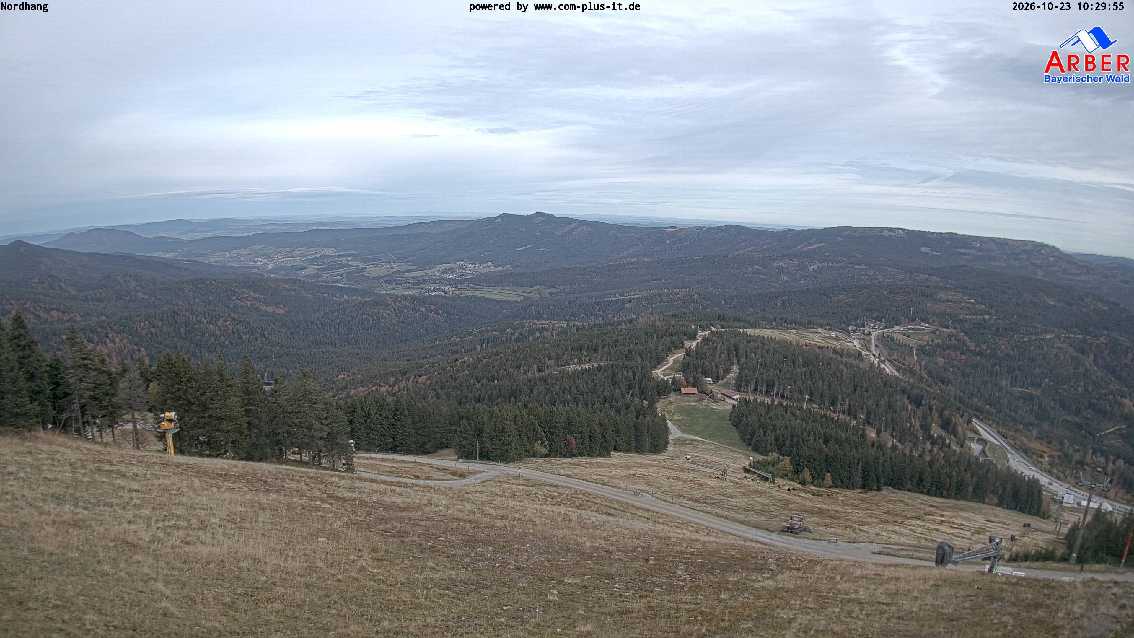 Archiv Foto Webcam Großer Arber Blick nach Nordwesten
