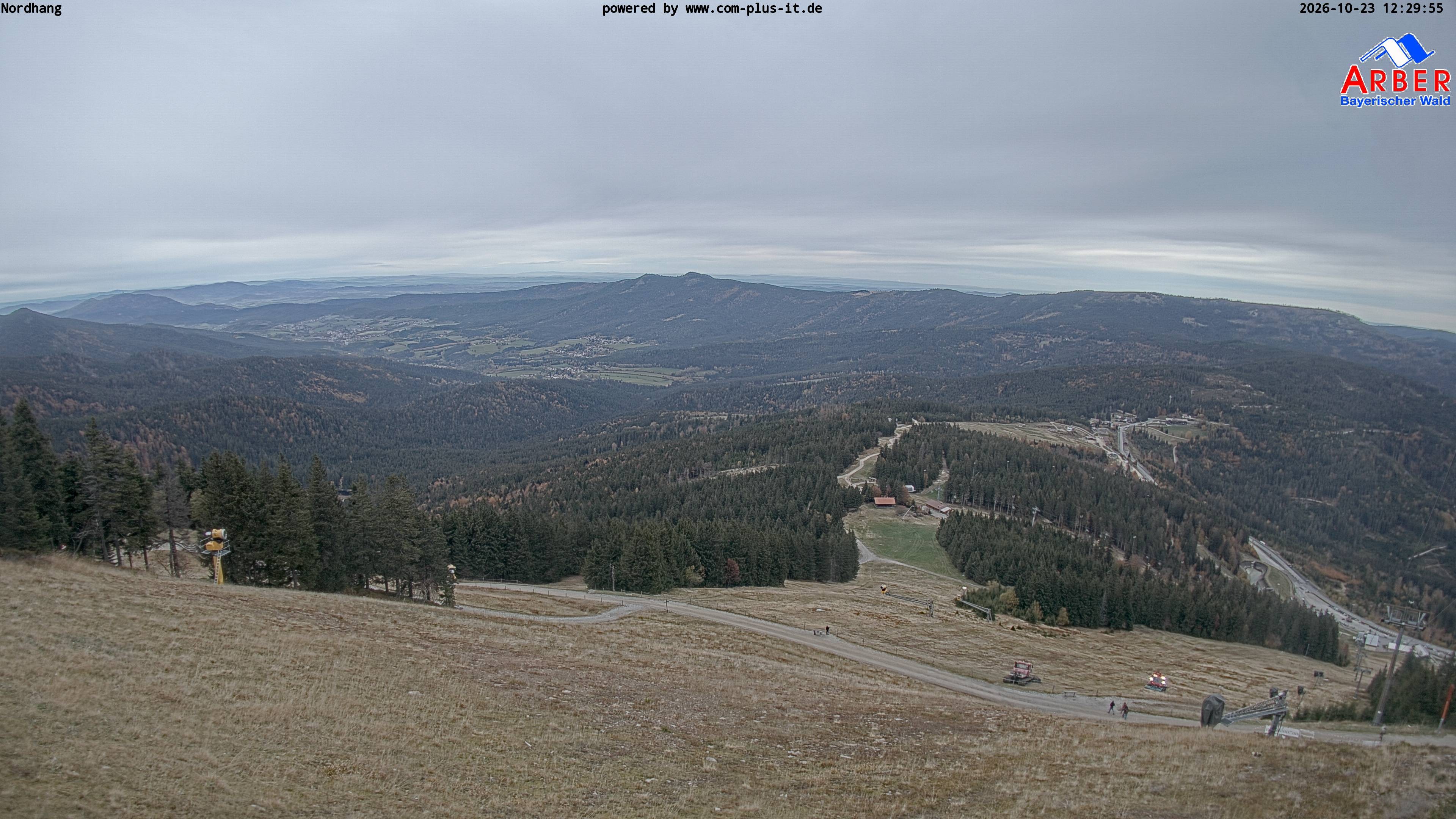 Archiv Foto Webcam Großer Arber Blick nach Nordwesten