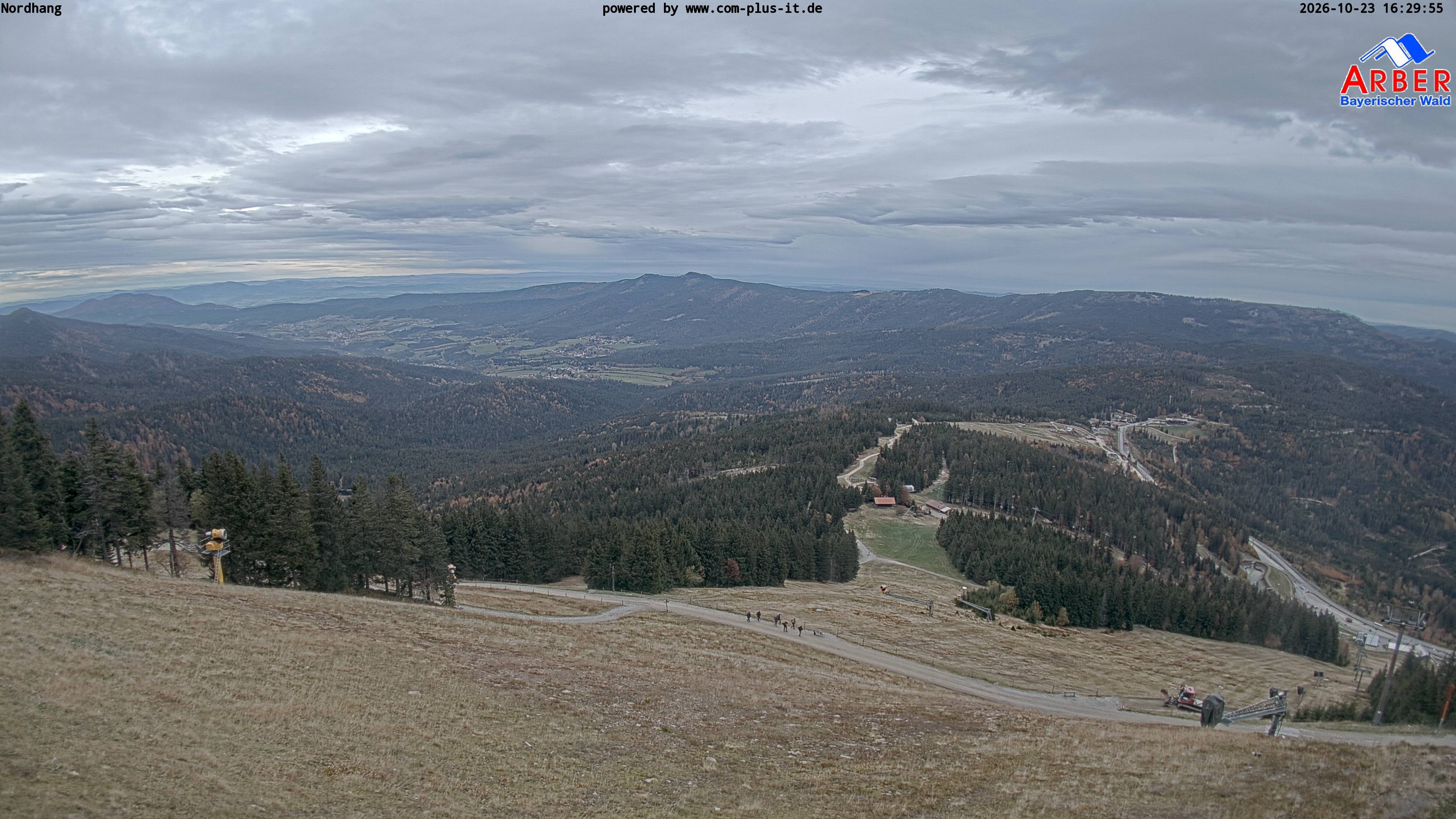 Archiv Foto Webcam Großer Arber Blick nach Nordwesten