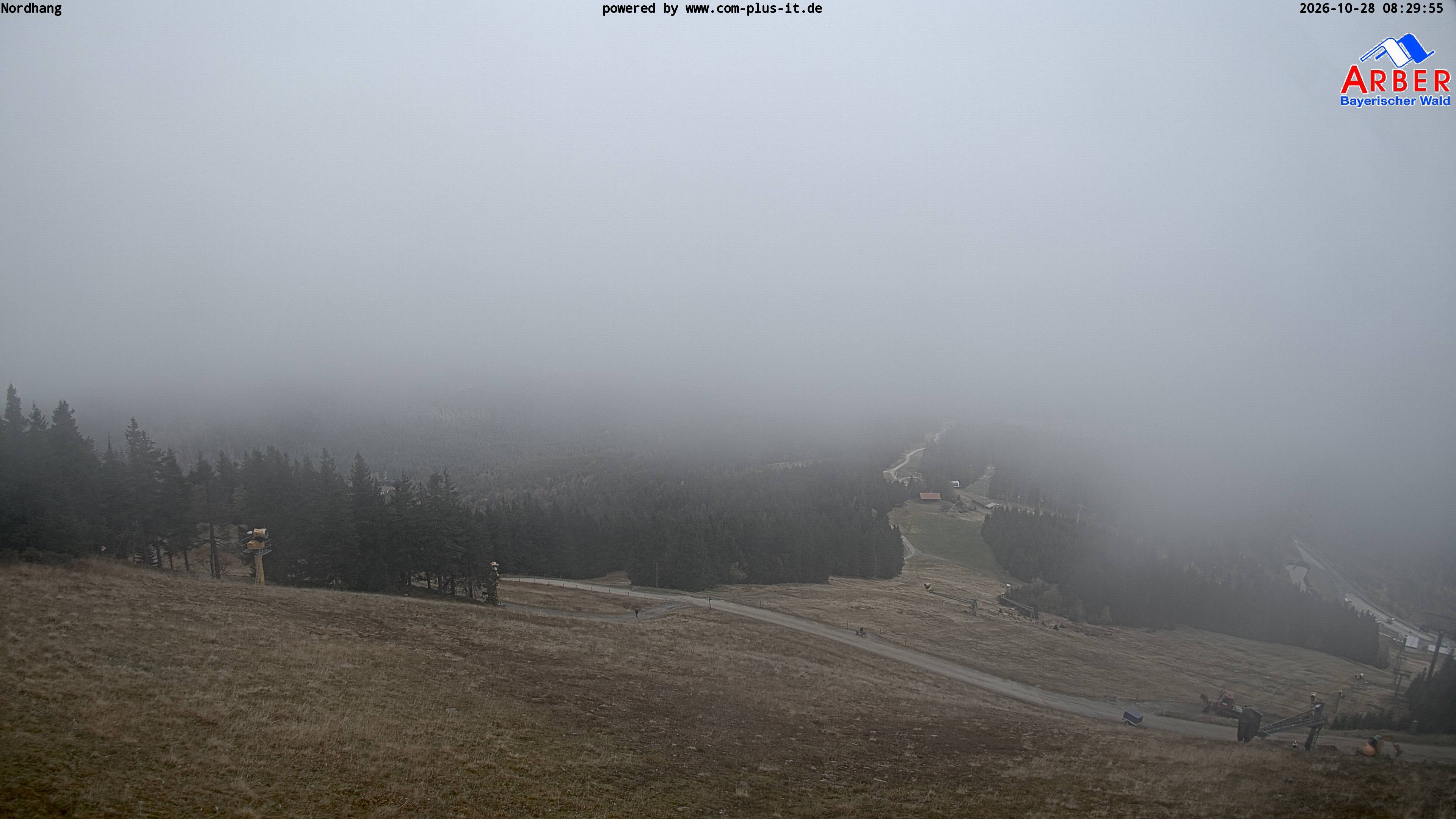 Archiv Foto Webcam Großer Arber Blick nach Nordwesten