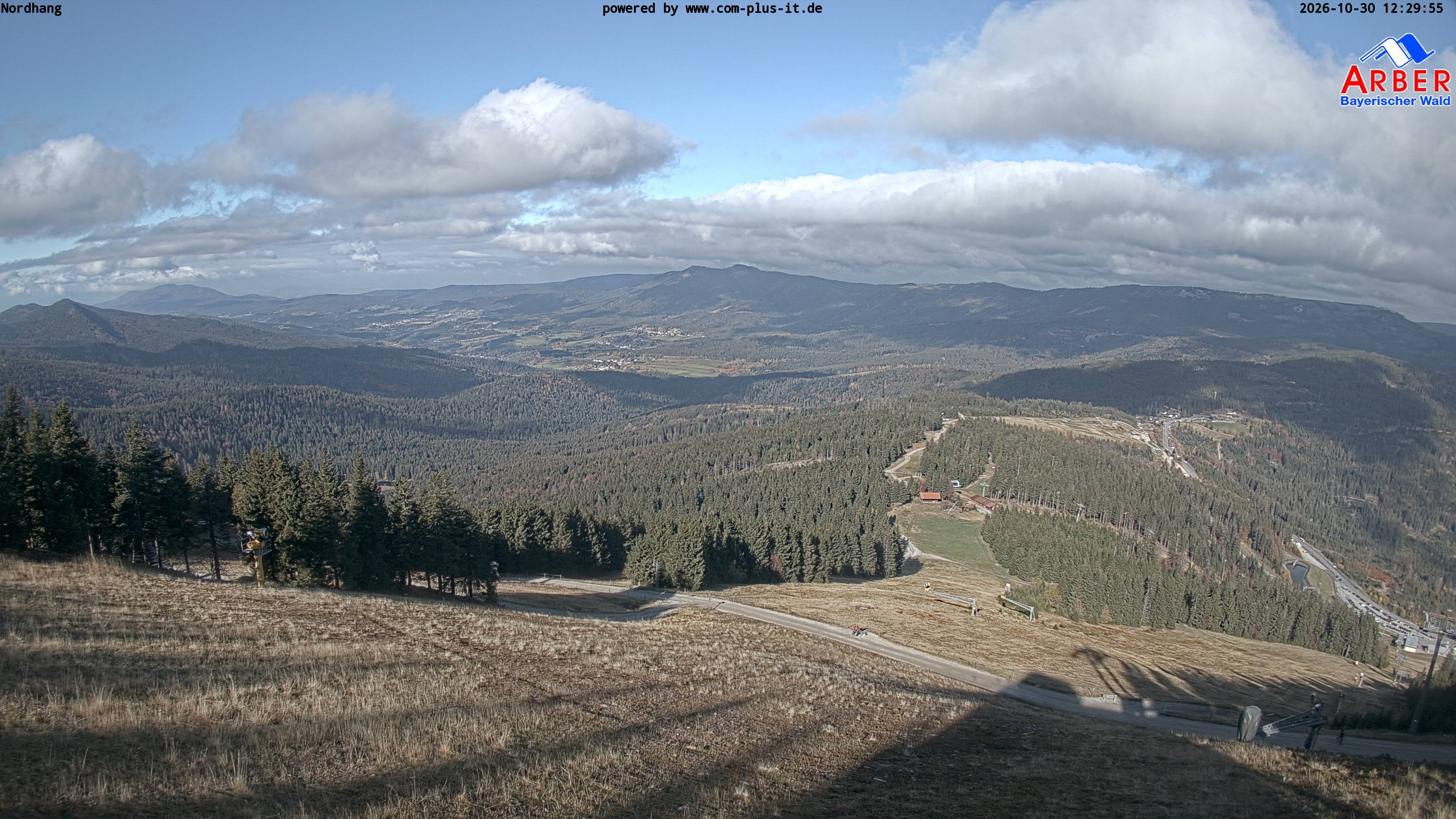 Archiv Foto Webcam Großer Arber Blick nach Nordwesten