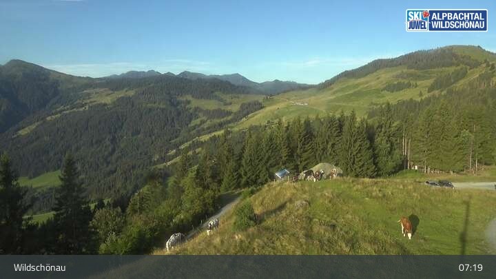Archived image Webcam Top Station Markbachjoch, Wildschoenau