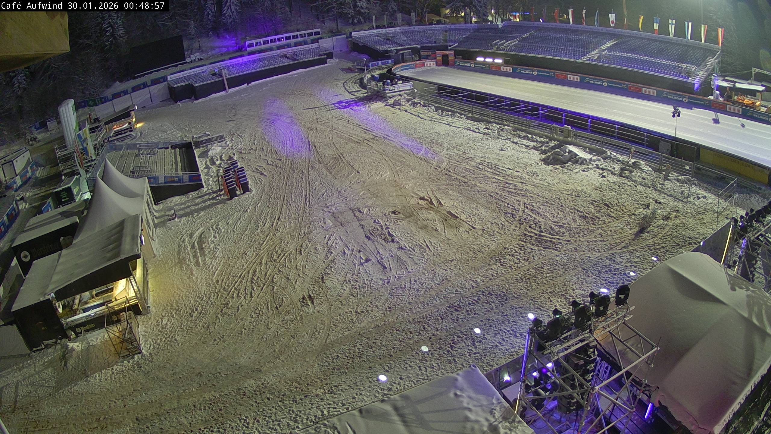 Archiv Foto Webcam Willingen: Mühlenkopfschanze Parkplatz