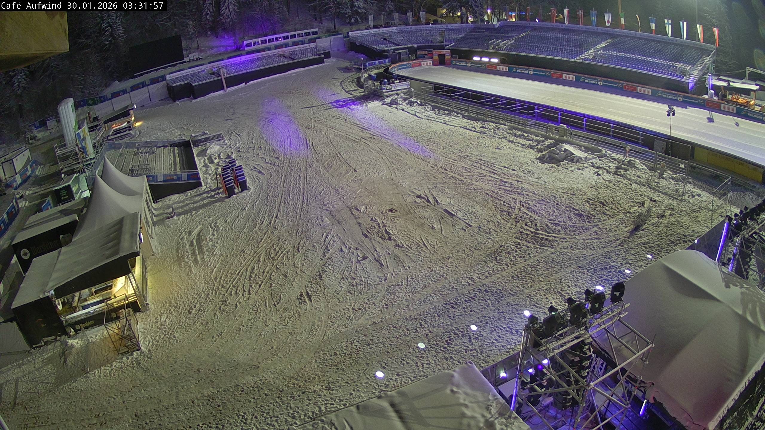 Archiv Foto Webcam Willingen: Mühlenkopfschanze Parkplatz