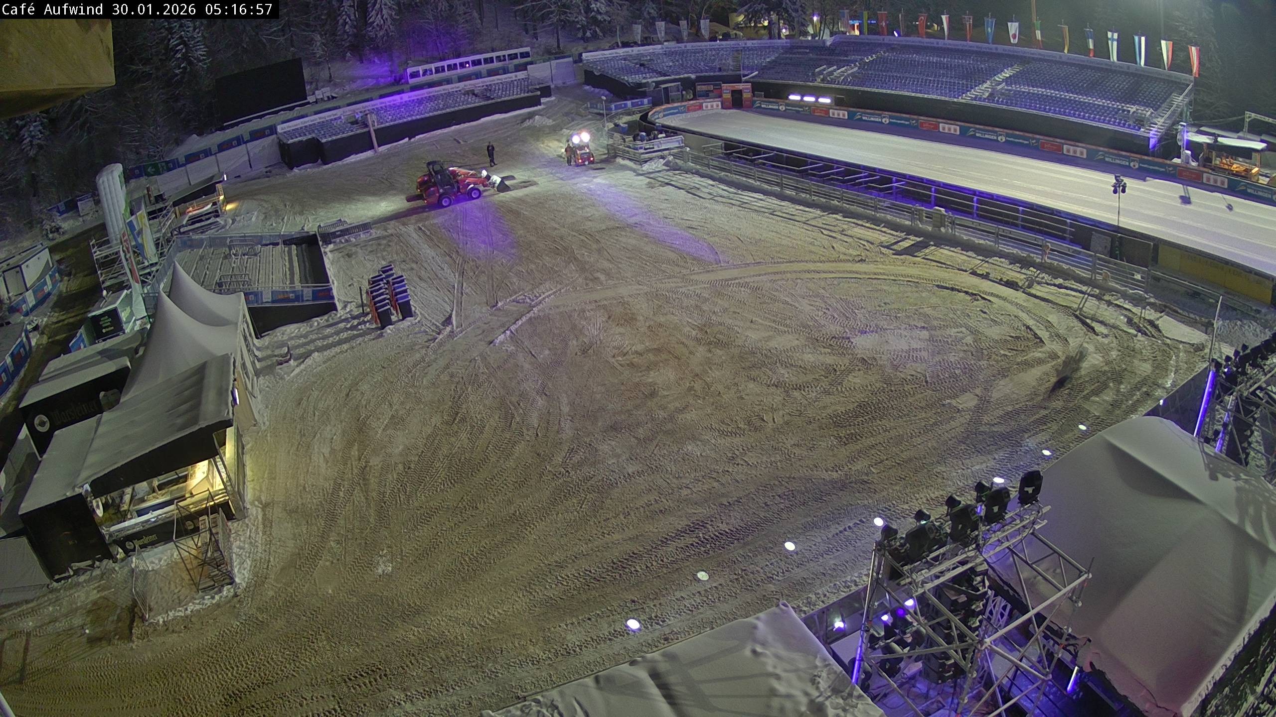 Archiv Foto Webcam Willingen: Mühlenkopfschanze Parkplatz