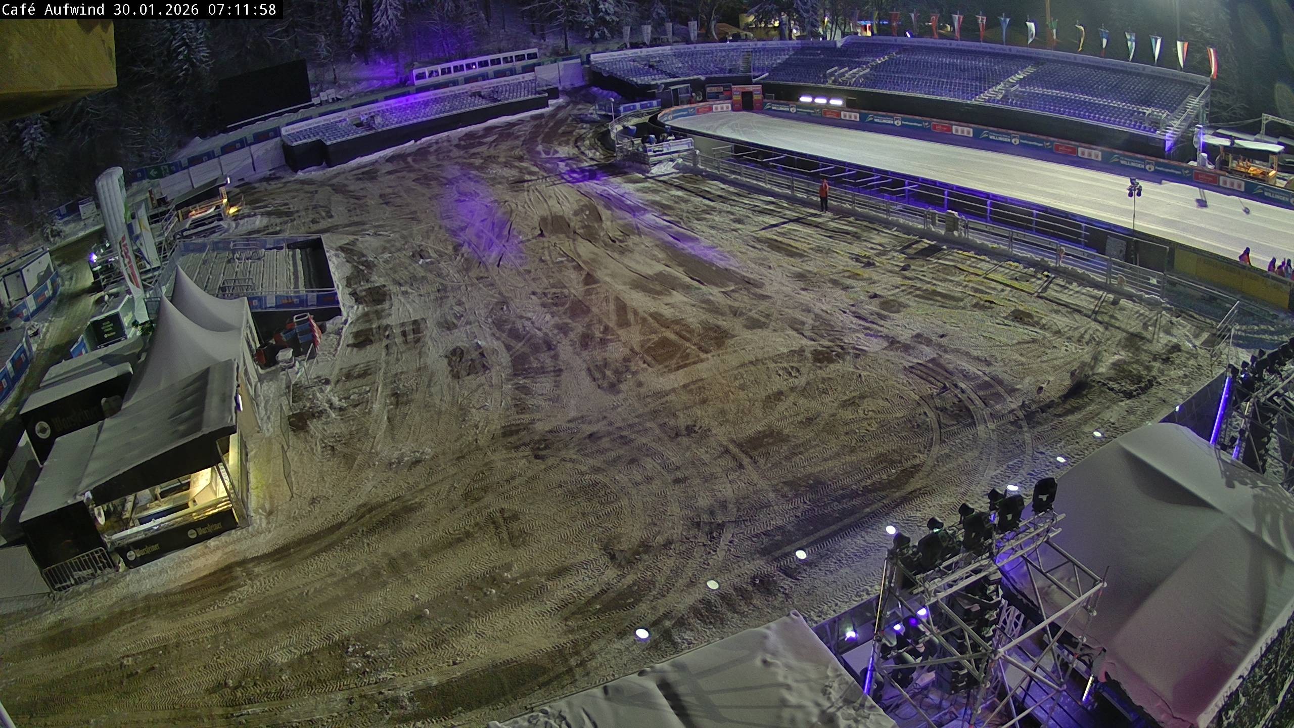 Archiv Foto Webcam Willingen: Mühlenkopfschanze Parkplatz