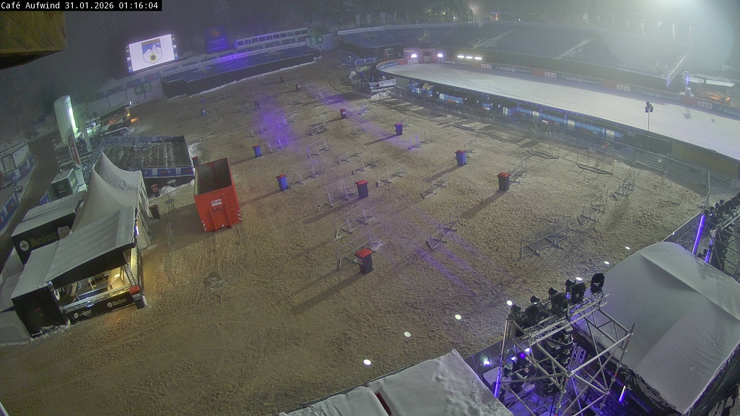 Archiv Foto Webcam Willingen: Mühlenkopfschanze Parkplatz