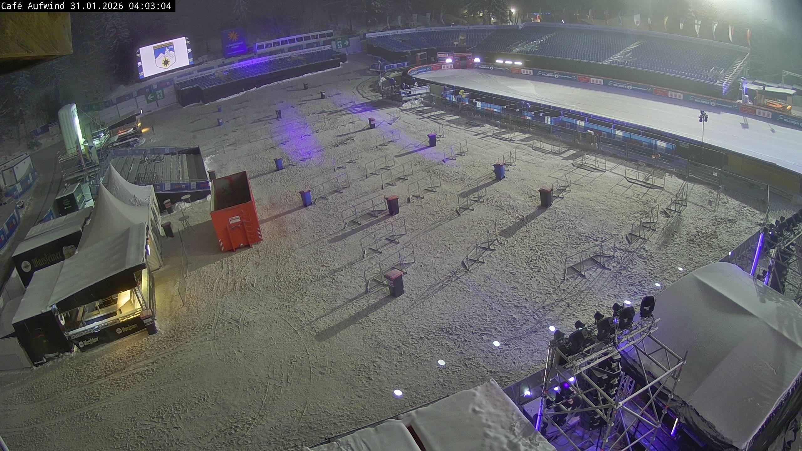 Archiv Foto Webcam Willingen: Mühlenkopfschanze Parkplatz