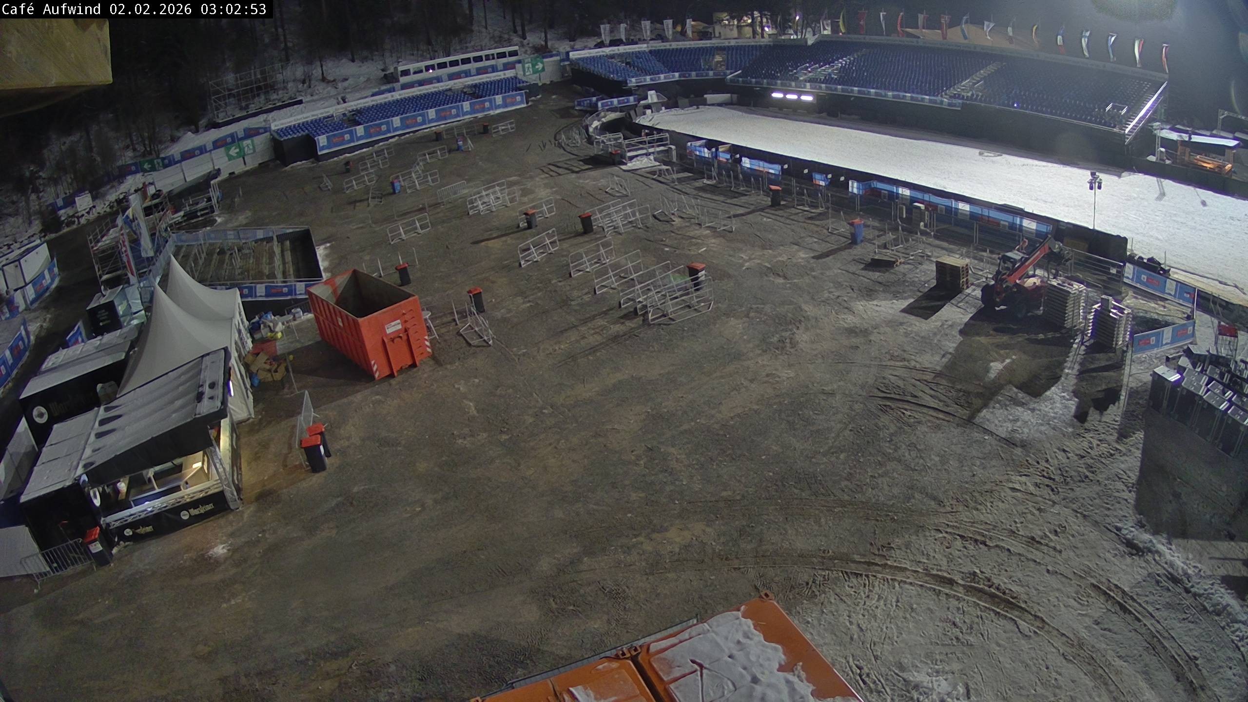 Archiv Foto Webcam Willingen: Mühlenkopfschanze Parkplatz