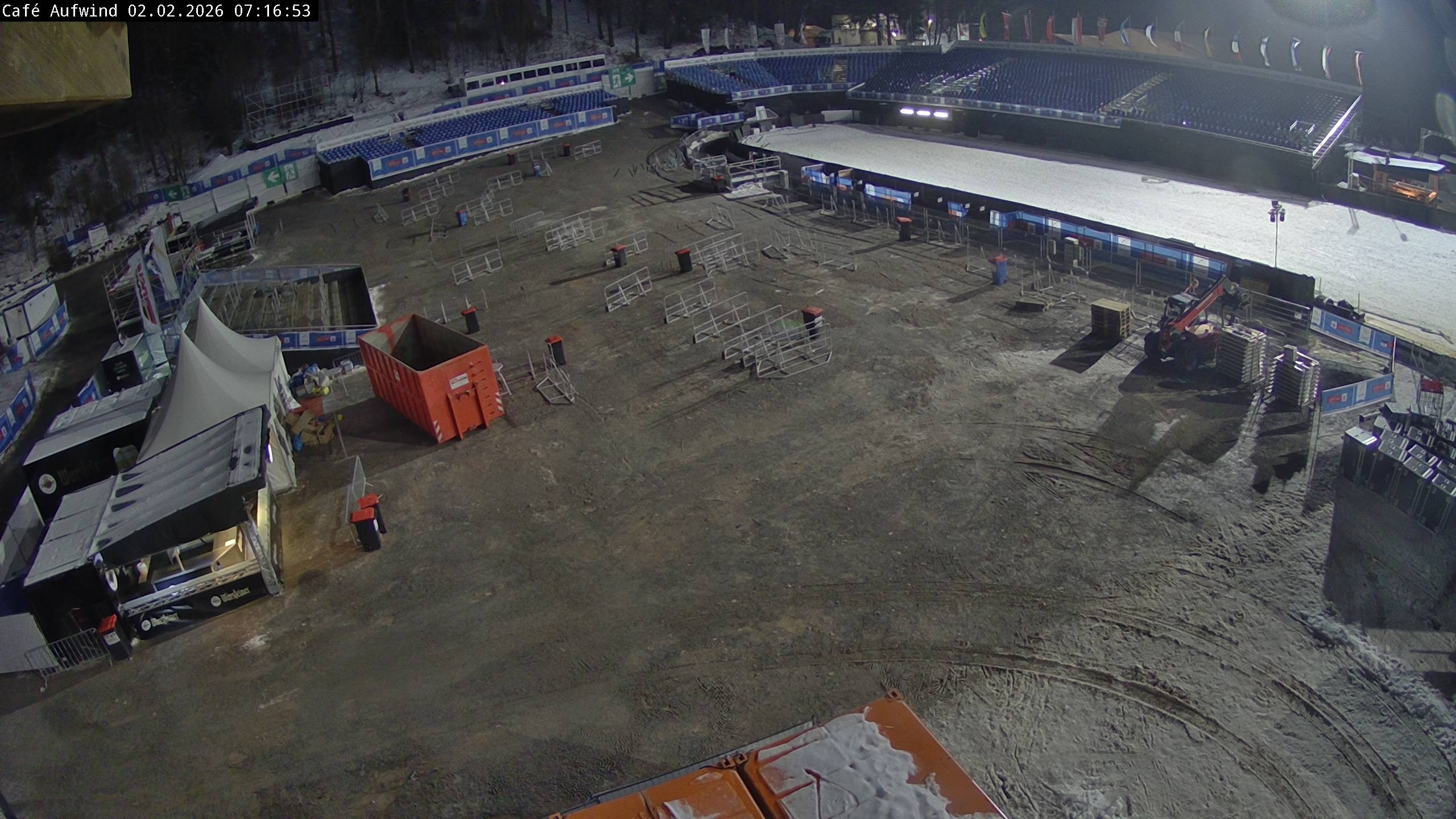 Archiv Foto Webcam Willingen: Mühlenkopfschanze Parkplatz