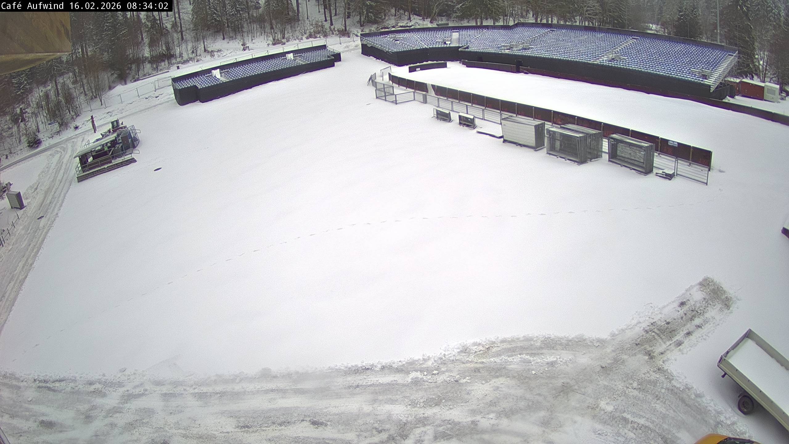 Archiv Foto Webcam Willingen: Mühlenkopfschanze Parkplatz