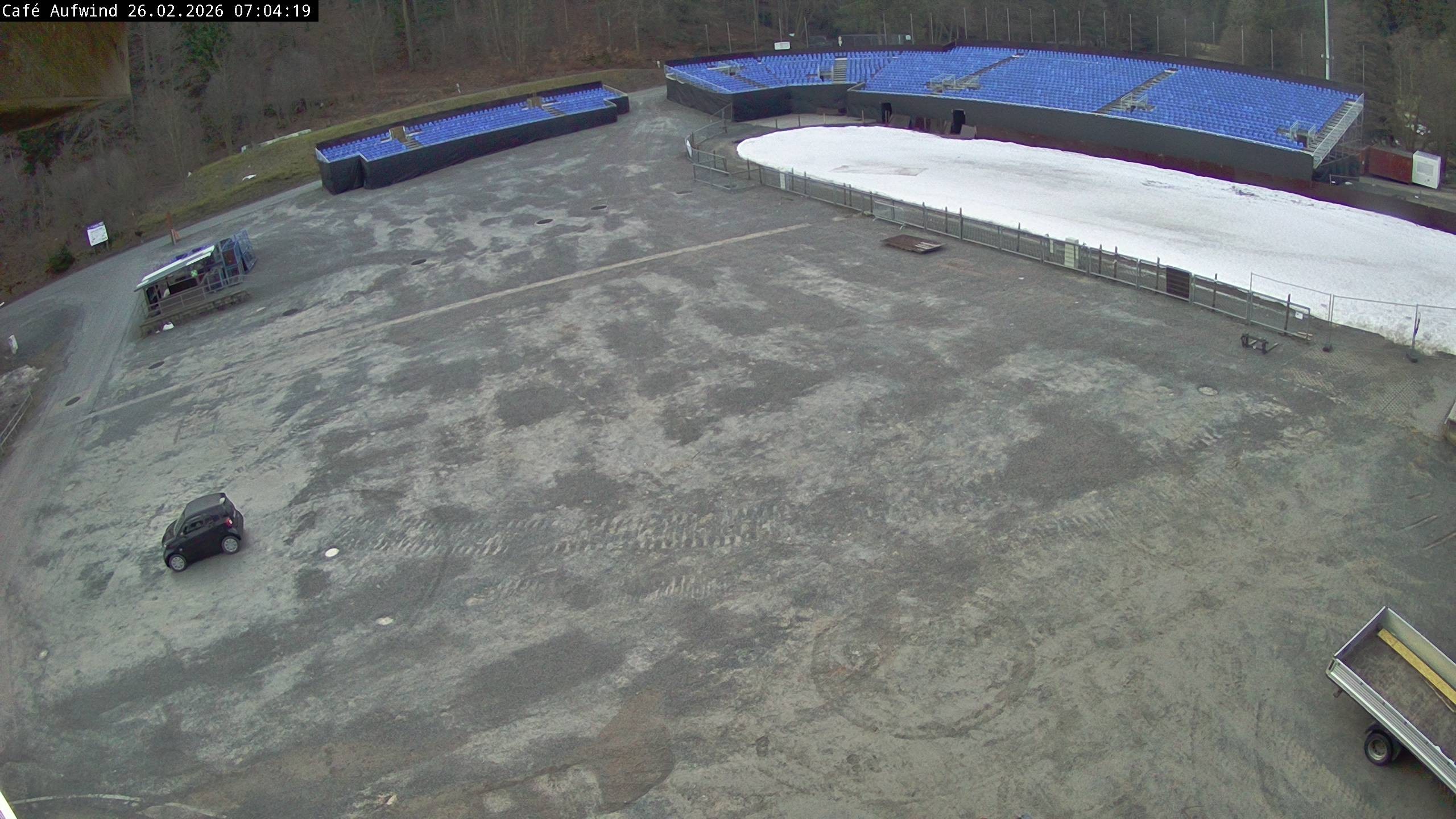 Archiv Foto Webcam Willingen: Mühlenkopfschanze Parkplatz