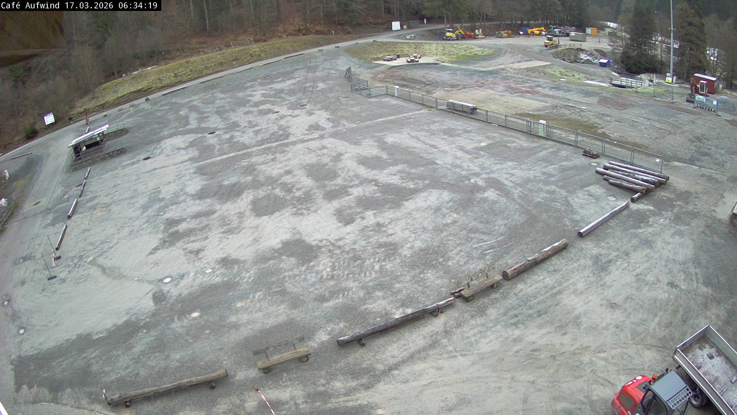 Archiv Foto Webcam Willingen: Mühlenkopfschanze Parkplatz