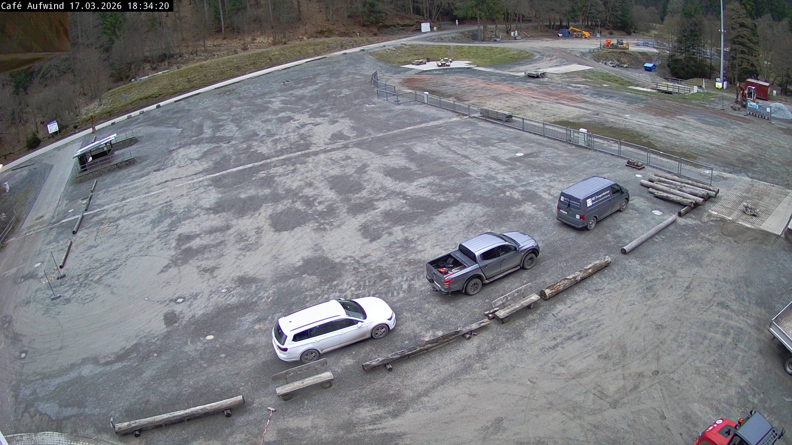Archiv Foto Webcam Willingen: Mühlenkopfschanze Parkplatz