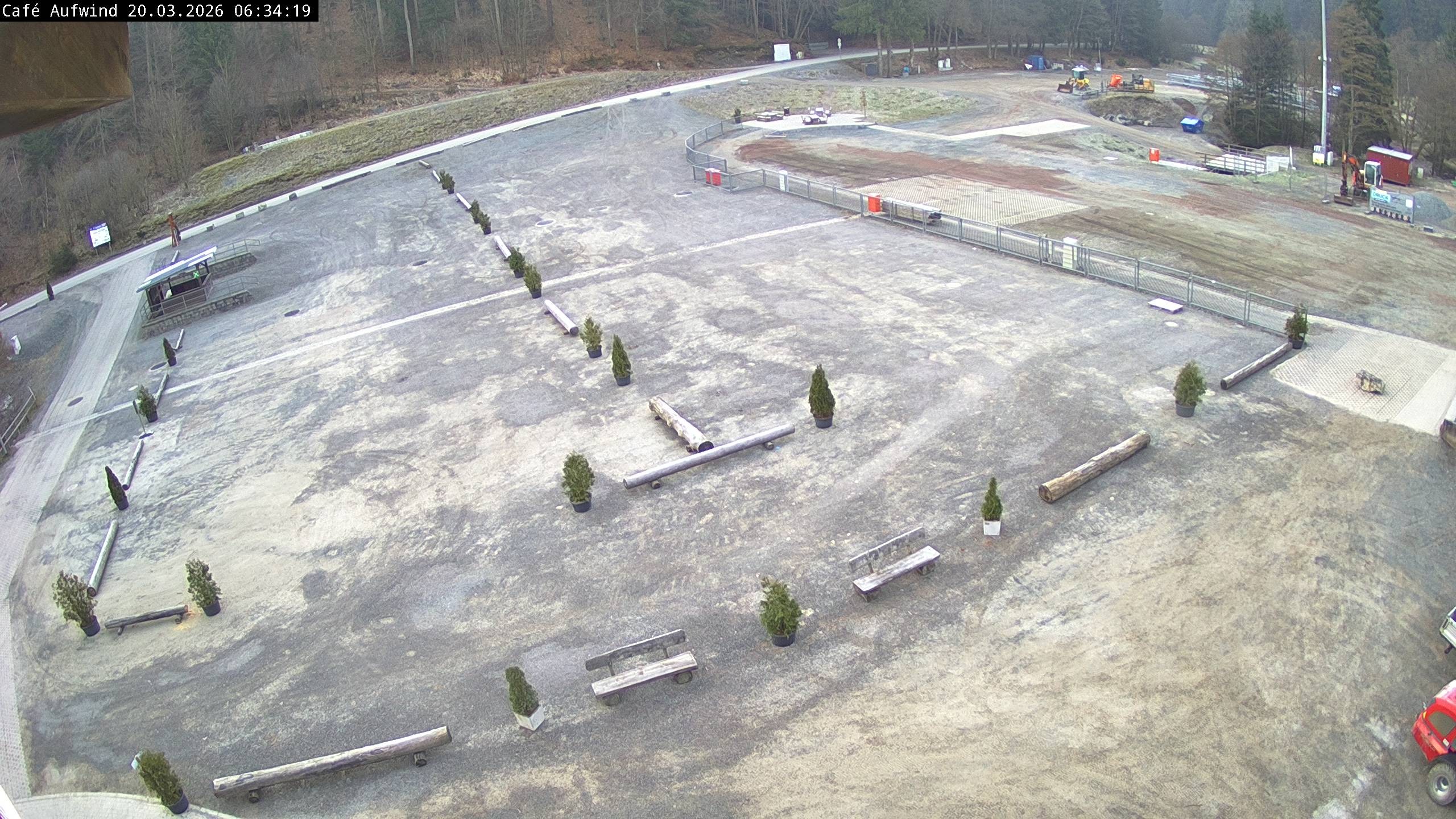 Archiv Foto Webcam Willingen: Mühlenkopfschanze Parkplatz