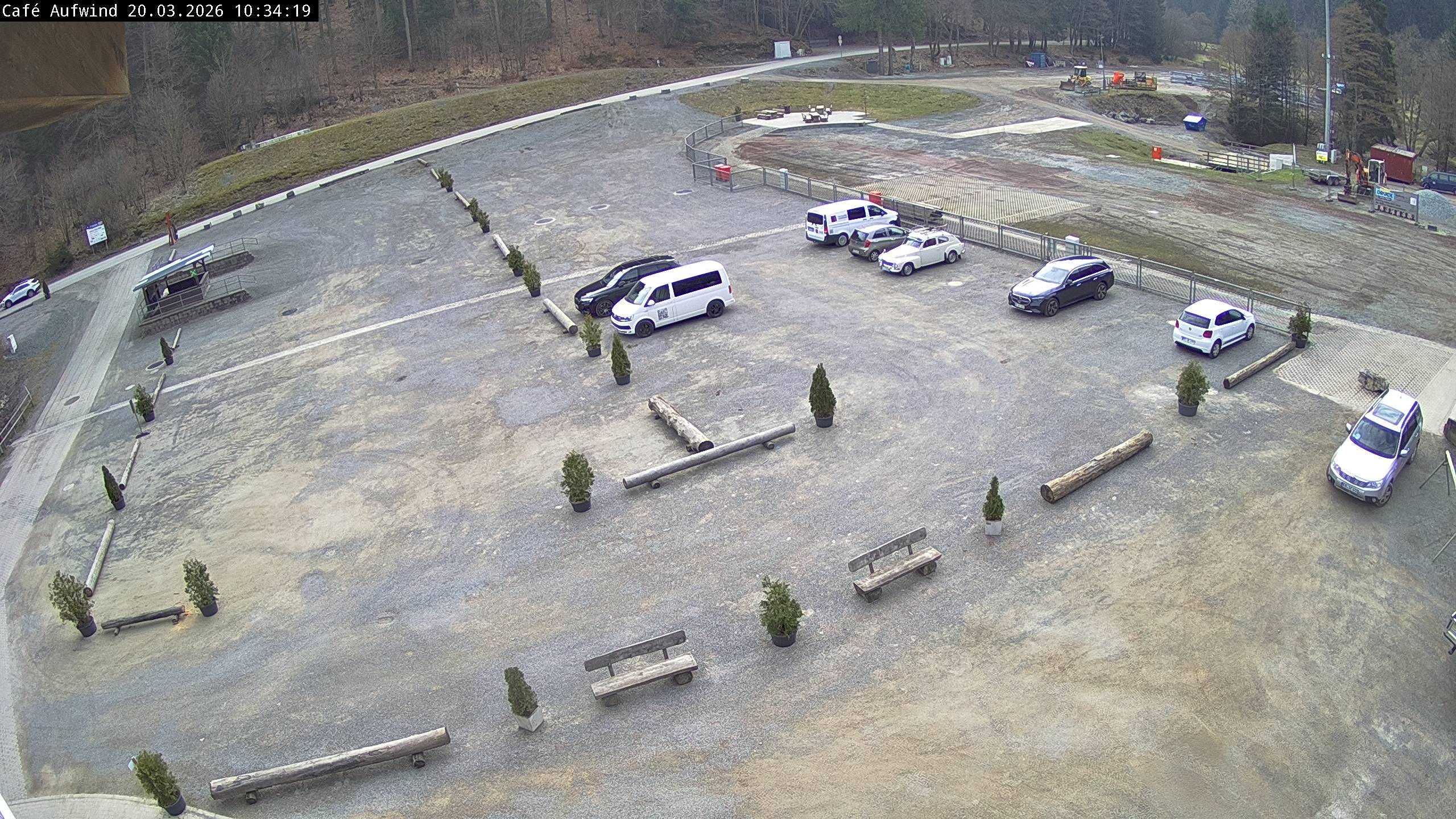 Archiv Foto Webcam Willingen: Mühlenkopfschanze Parkplatz
