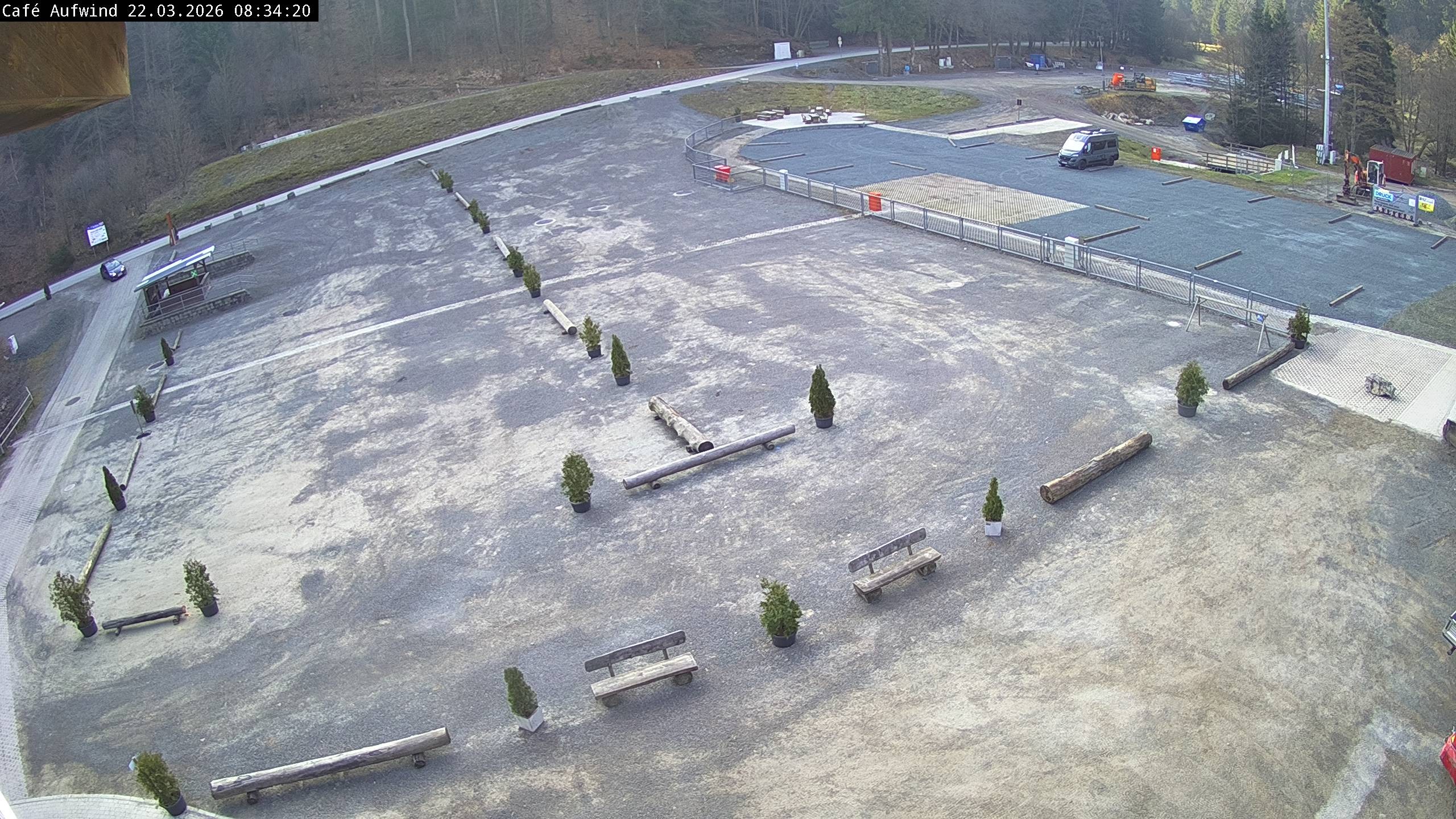 Archiv Foto Webcam Willingen: Mühlenkopfschanze Parkplatz