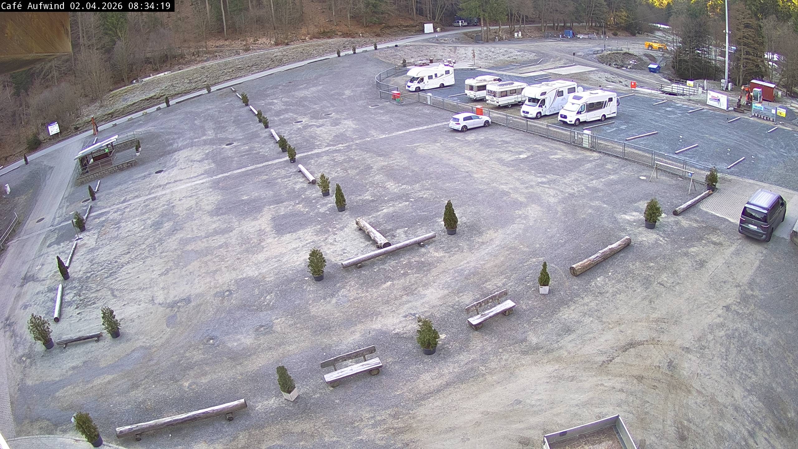 Archiv Foto Webcam Willingen: Mühlenkopfschanze Parkplatz