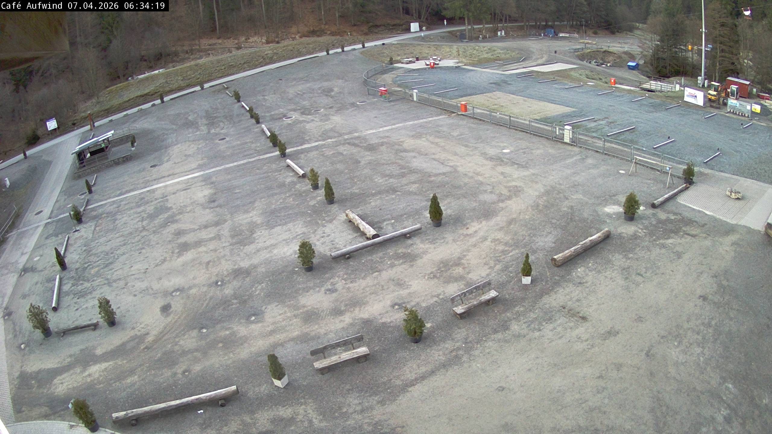 Archiv Foto Webcam Willingen: Mühlenkopfschanze Parkplatz