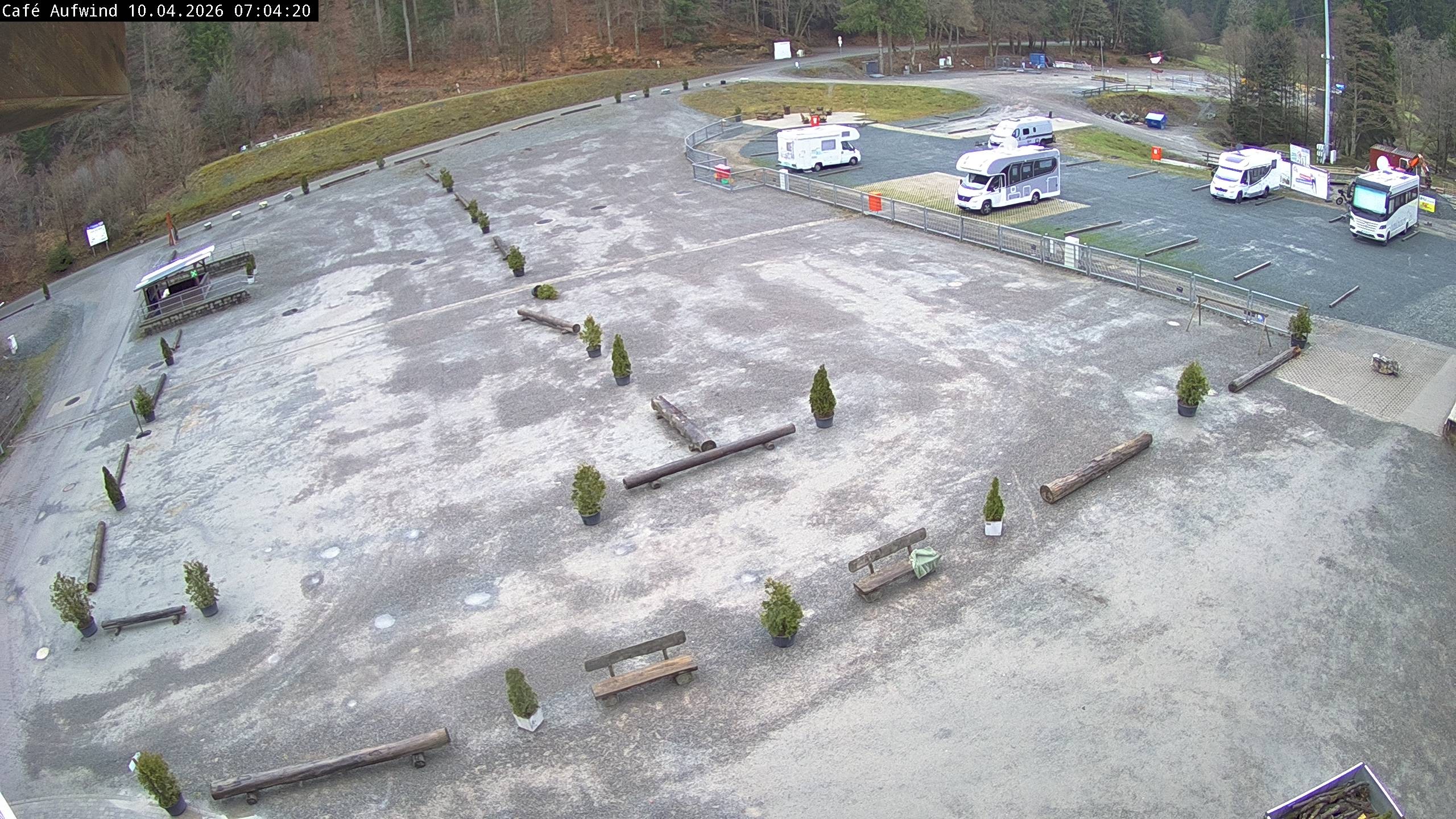 Archiv Foto Webcam Willingen: Mühlenkopfschanze Parkplatz