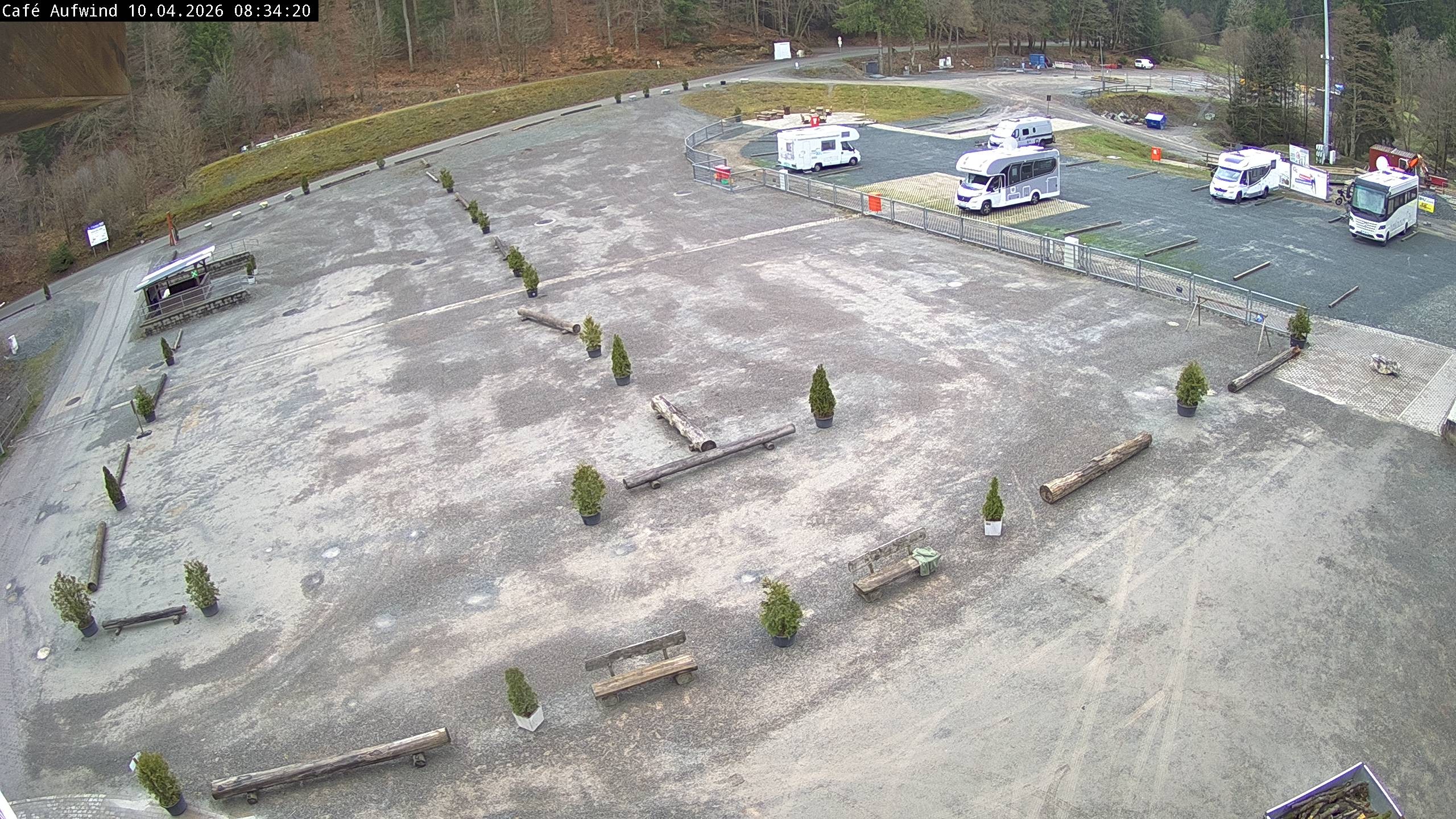 Archiv Foto Webcam Willingen: Mühlenkopfschanze Parkplatz