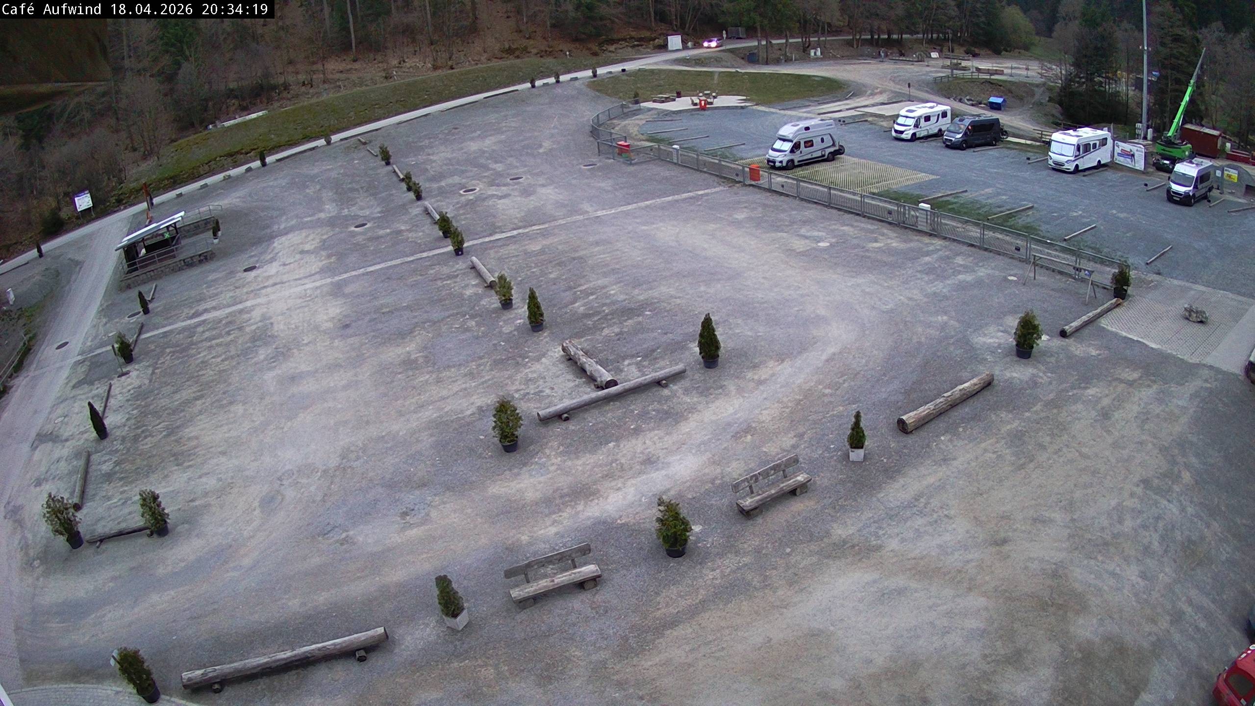 Archiv Foto Webcam Willingen: Mühlenkopfschanze Parkplatz
