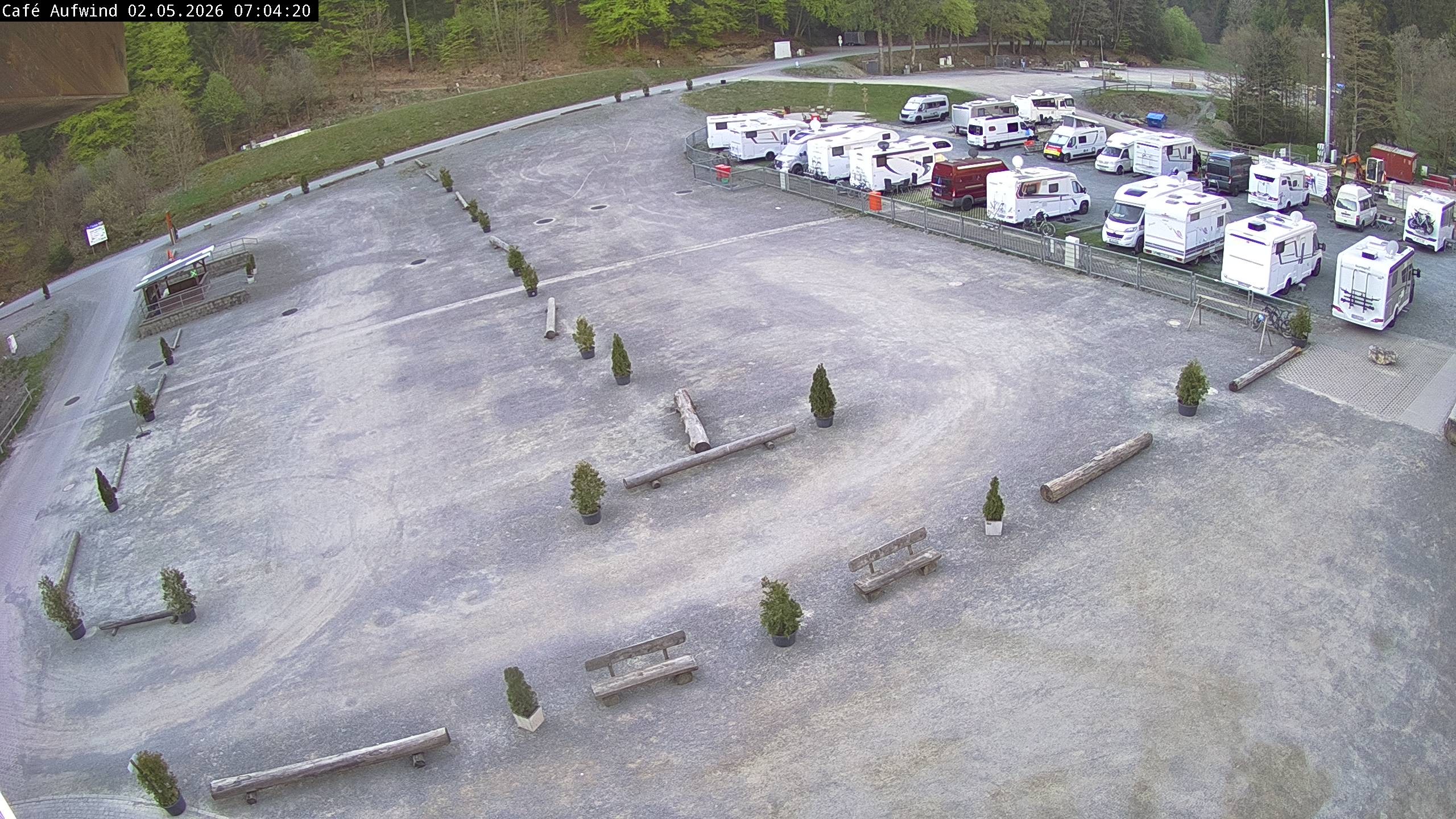 Archiv Foto Webcam Willingen: Mühlenkopfschanze Parkplatz