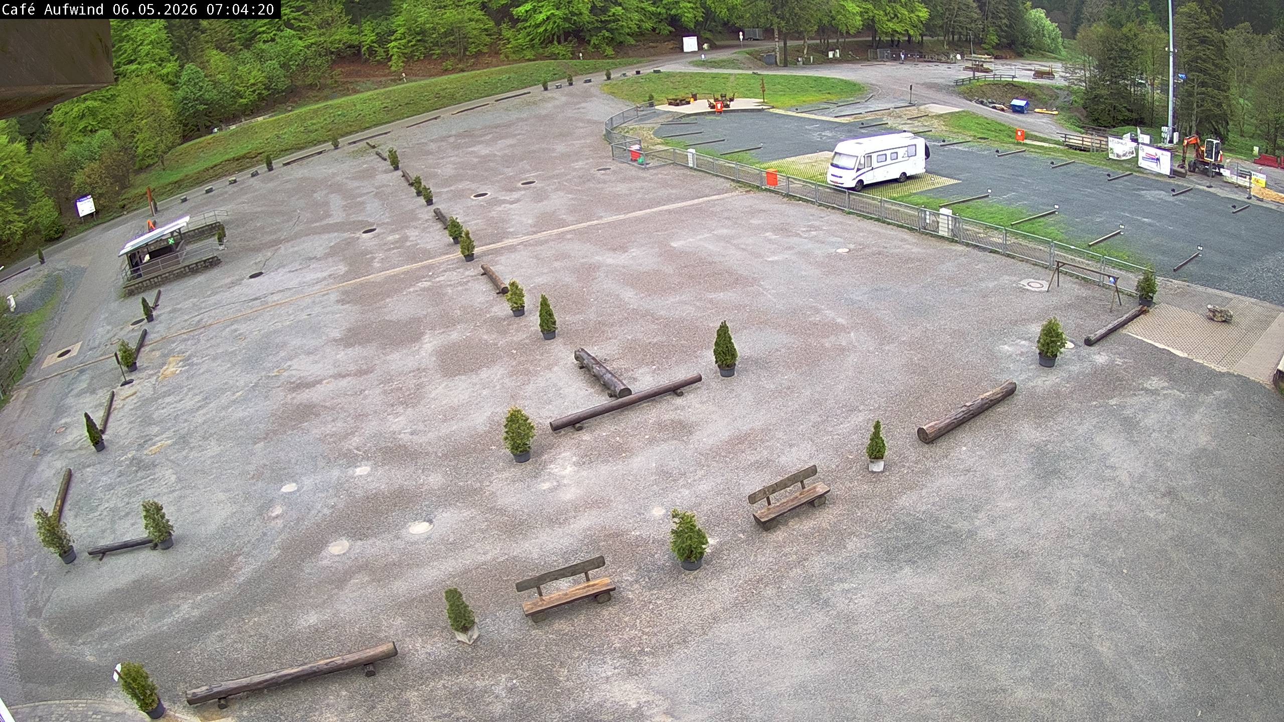 Archiv Foto Webcam Willingen: Mühlenkopfschanze Parkplatz
