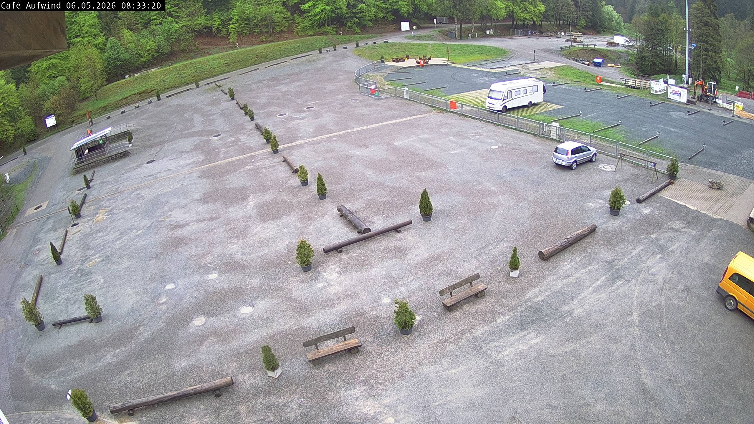Archiv Foto Webcam Willingen: Mühlenkopfschanze Parkplatz