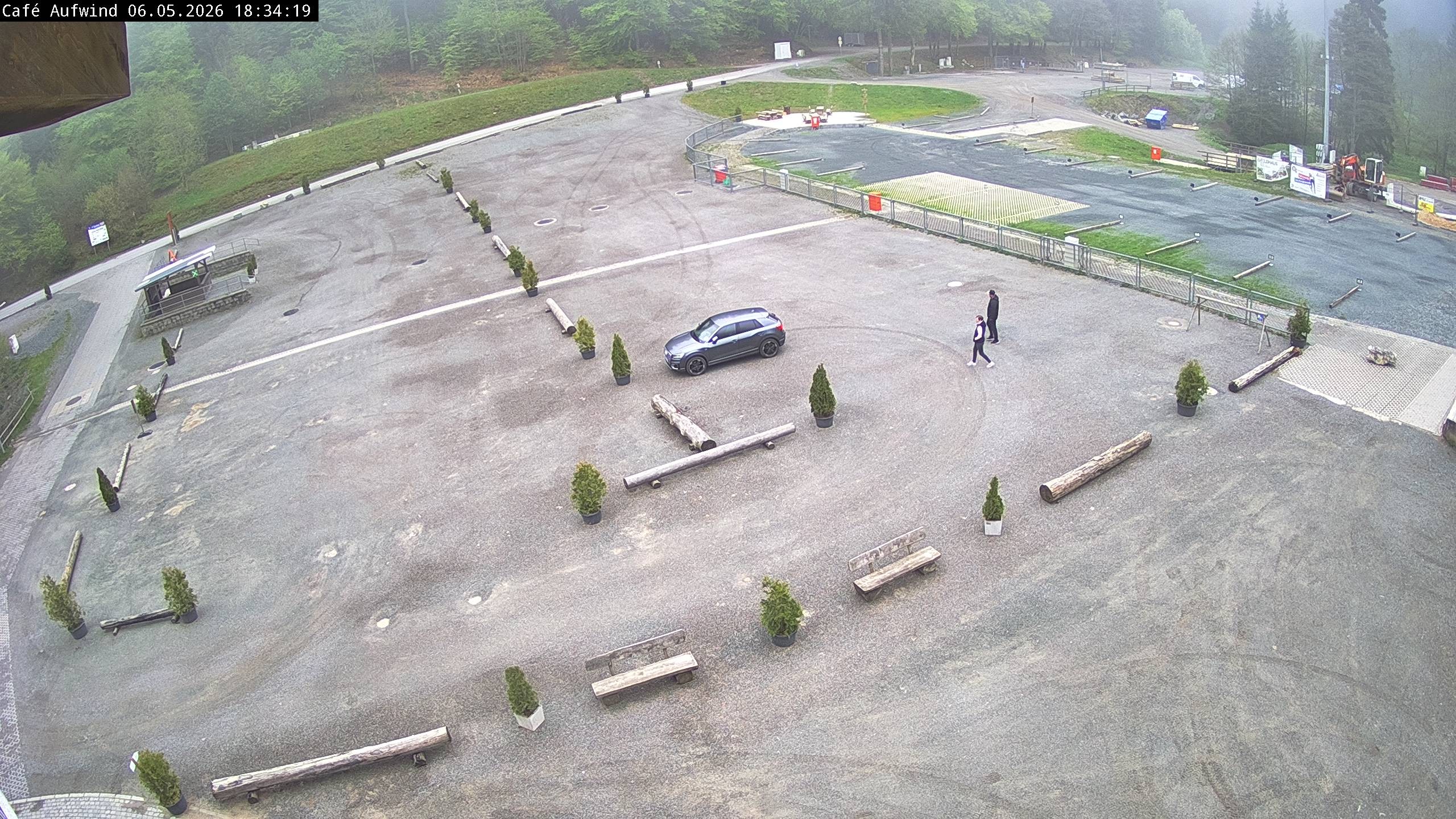 Archiv Foto Webcam Willingen: Mühlenkopfschanze Parkplatz